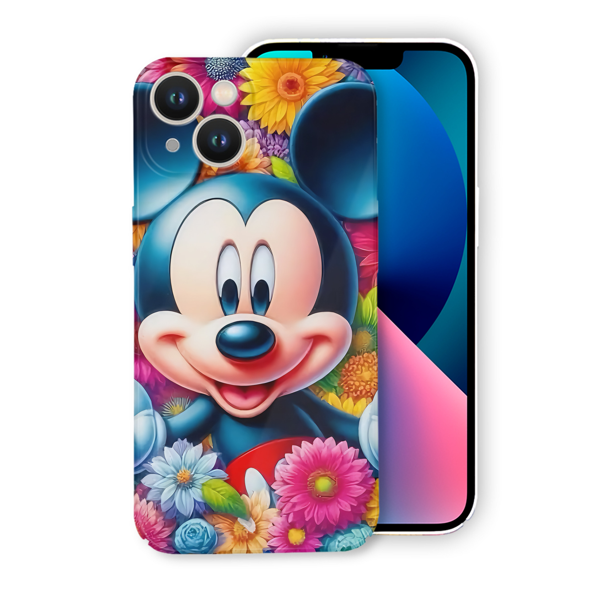 （画像用） ミッキーマウス Mickey Mouse 【iPhone 14シリーズ対応】ハードケース