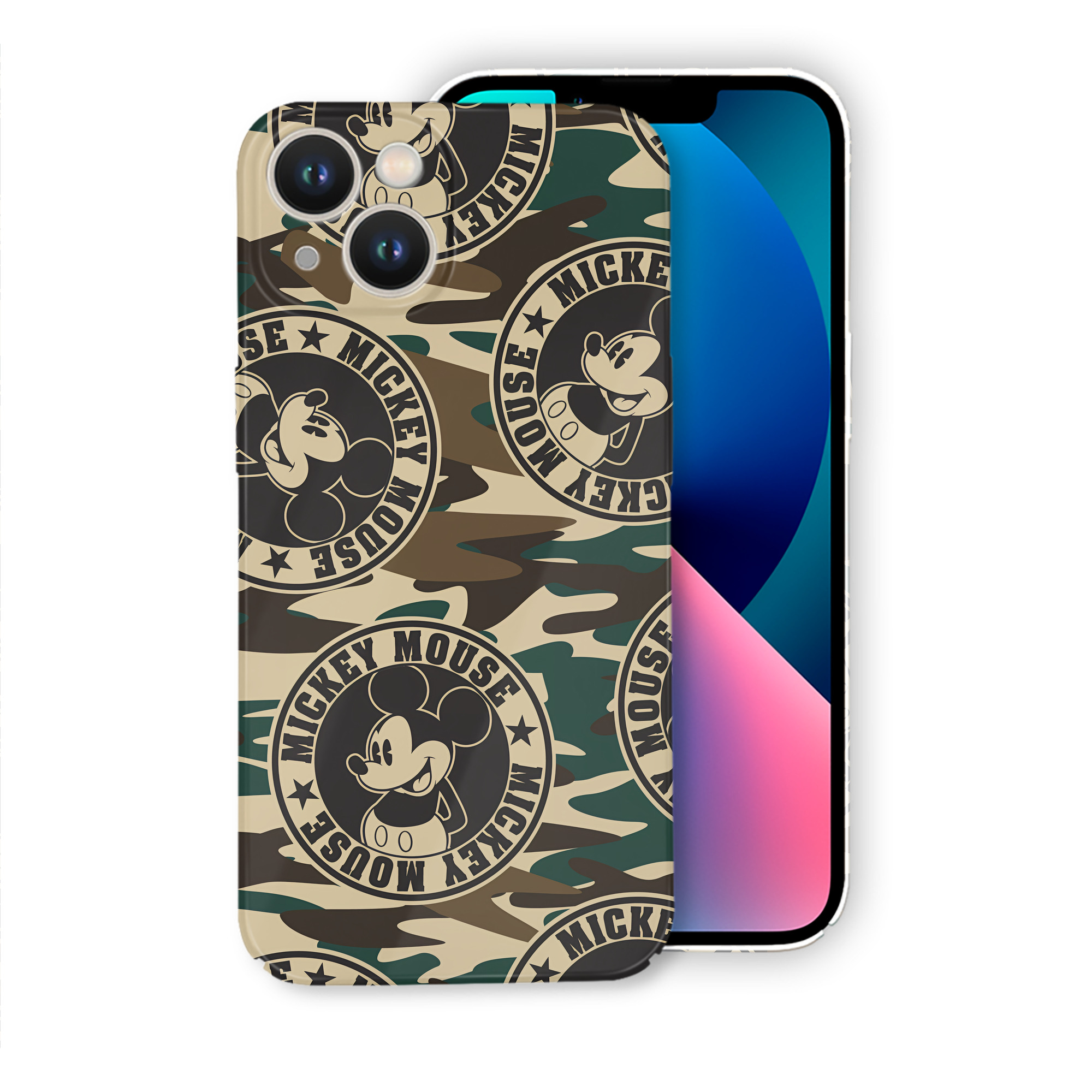（画像用） ミッキーマウス Mickey Mouse 【iPhone 14シリーズ対応】ハードケース