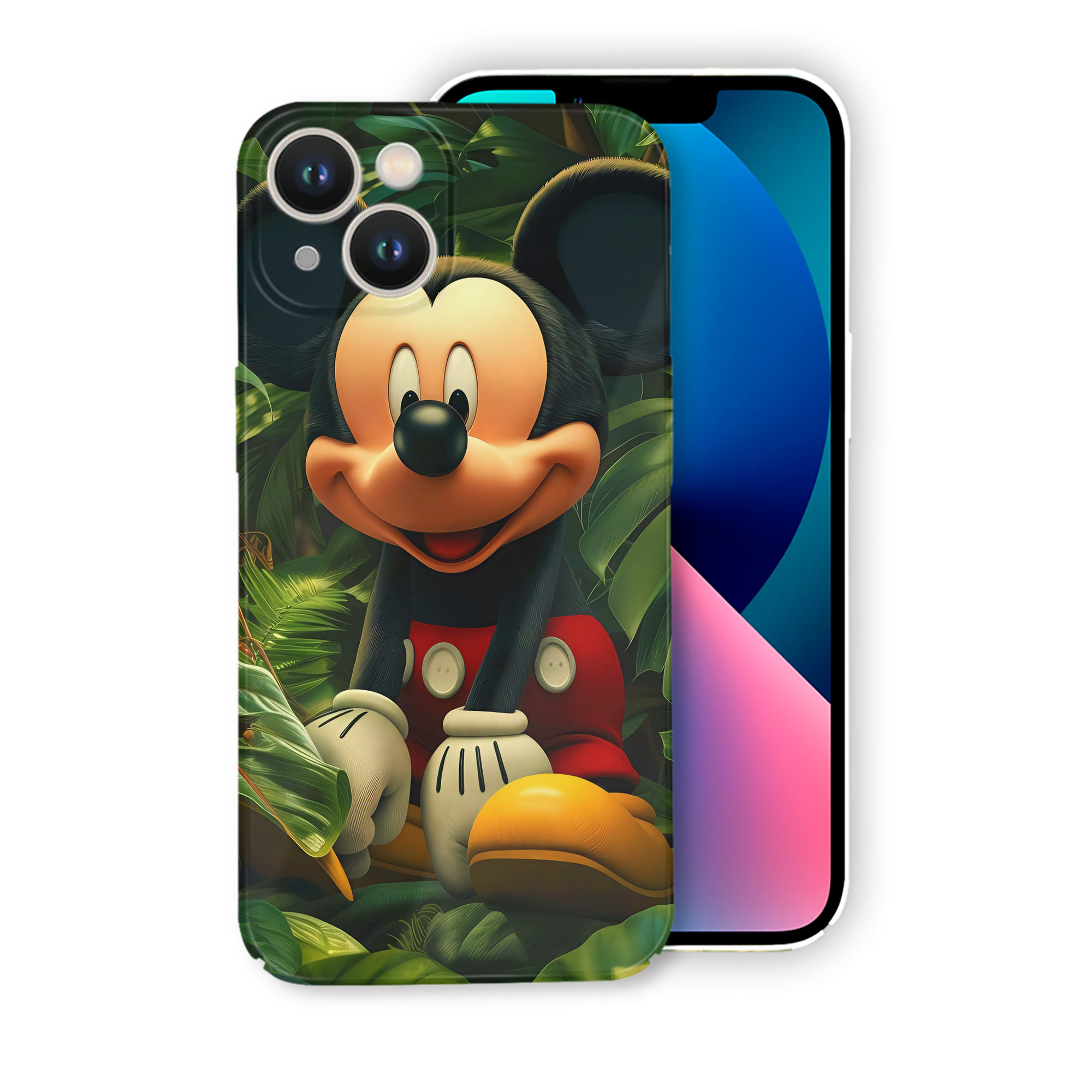 （画像用） ミッキーマウス Mickey Mouse 【iPhone 14シリーズ対応】ハードケース