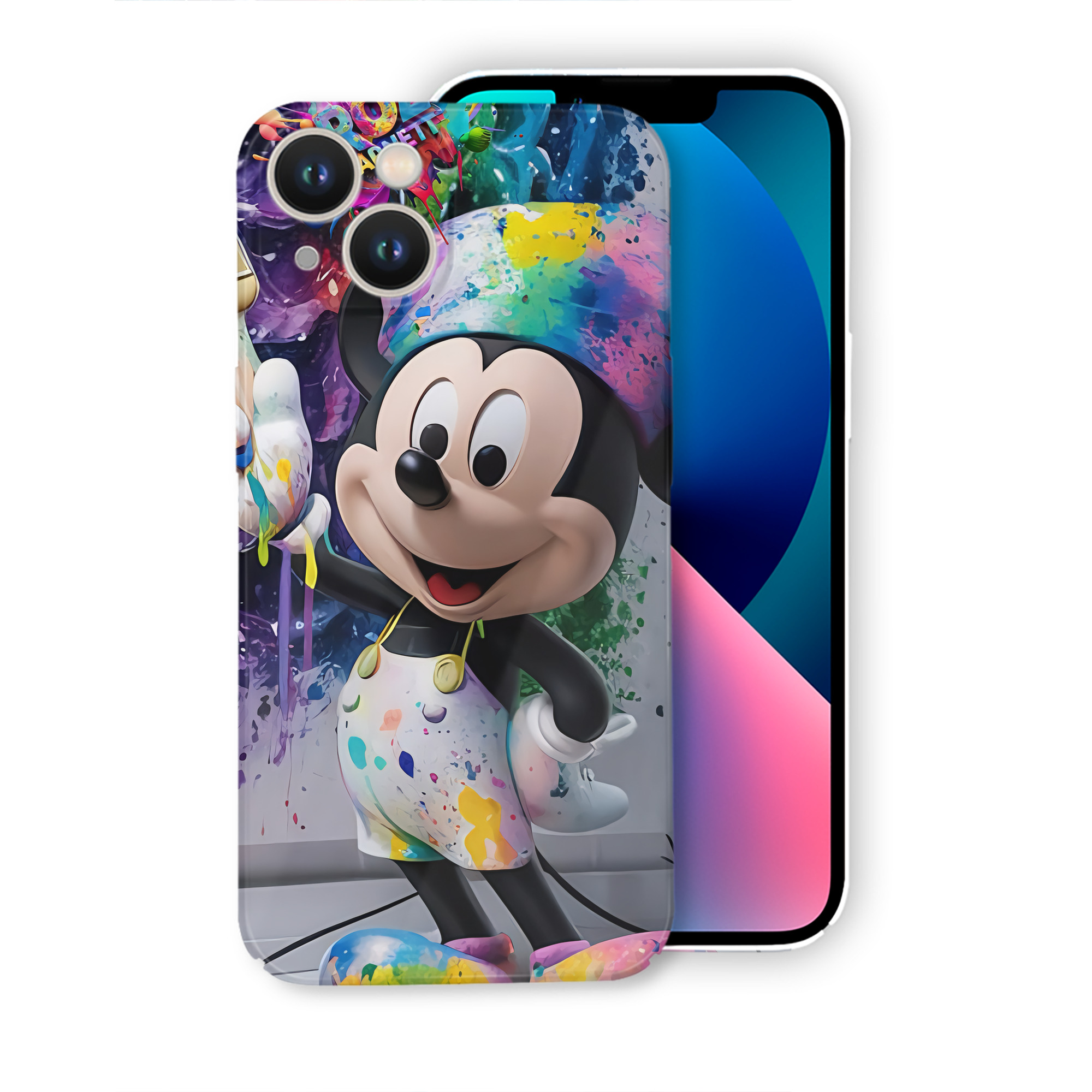 （画像用） ミッキーマウス Mickey Mouse 【iPhone 14シリーズ対応】ハードケース
