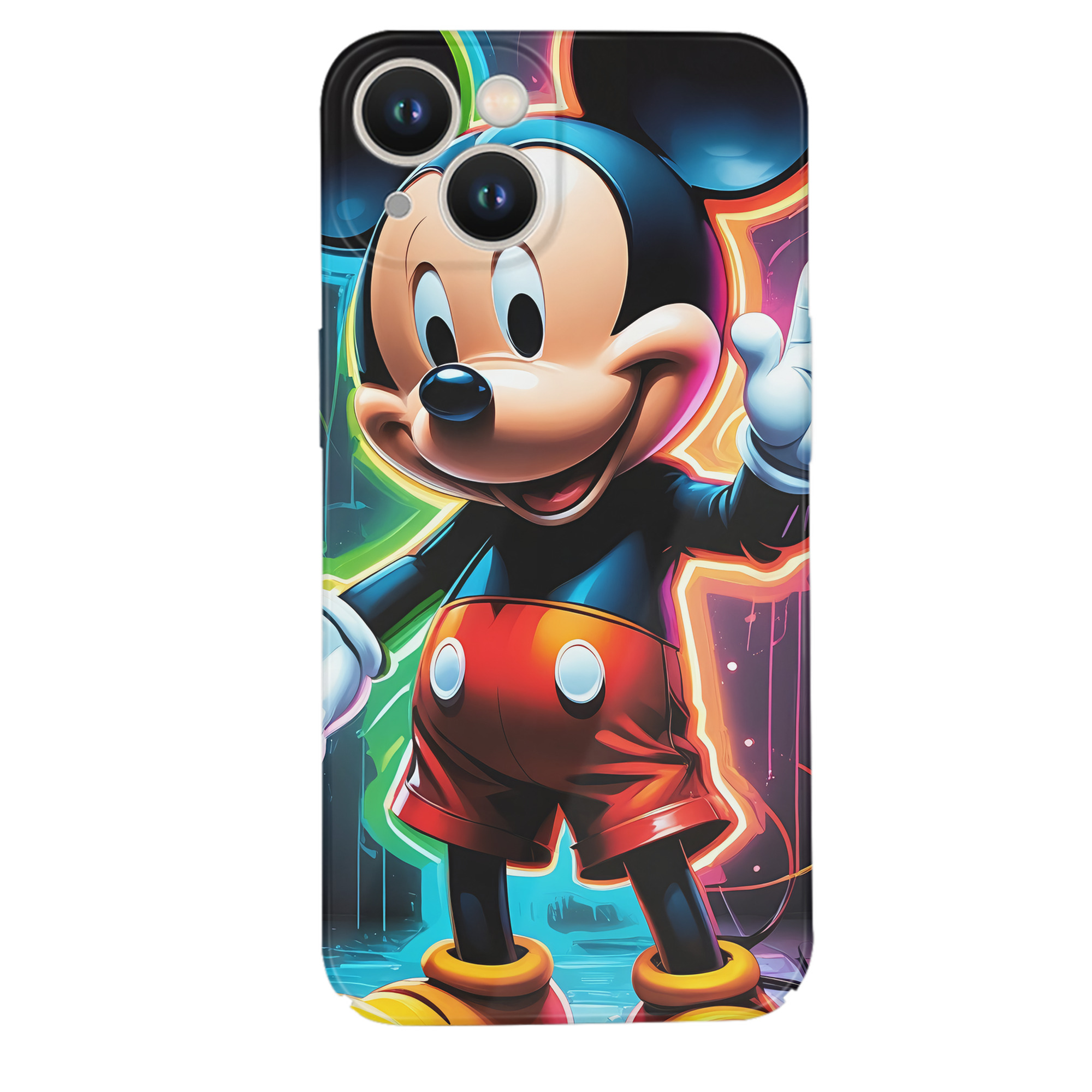 （画像用） ミッキーマウス Mickey Mouse 【iPhone 14シリーズ対応】ハードケース