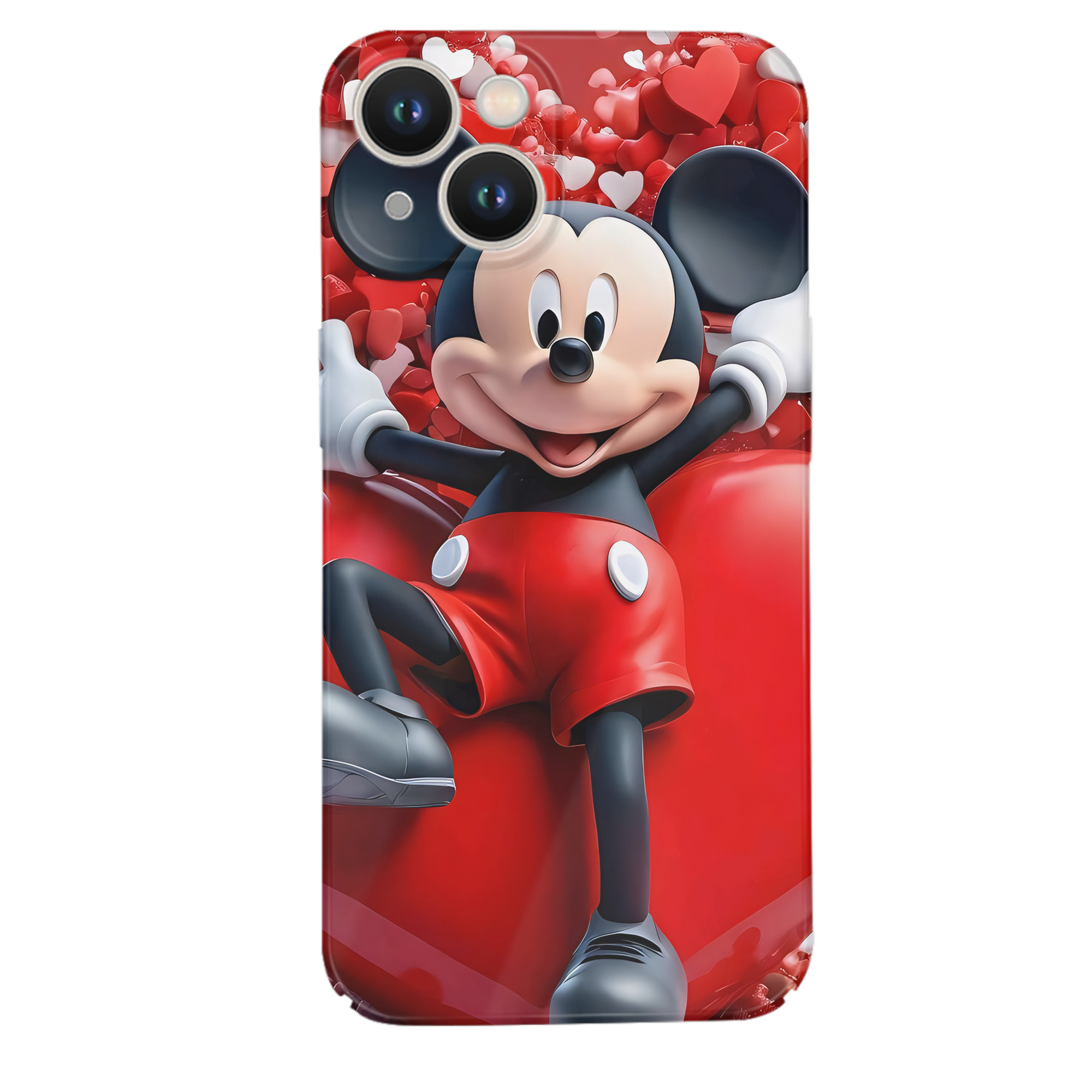 （画像用） ミッキーマウス Mickey Mouse 【iPhone 14シリーズ対応】ハードケース