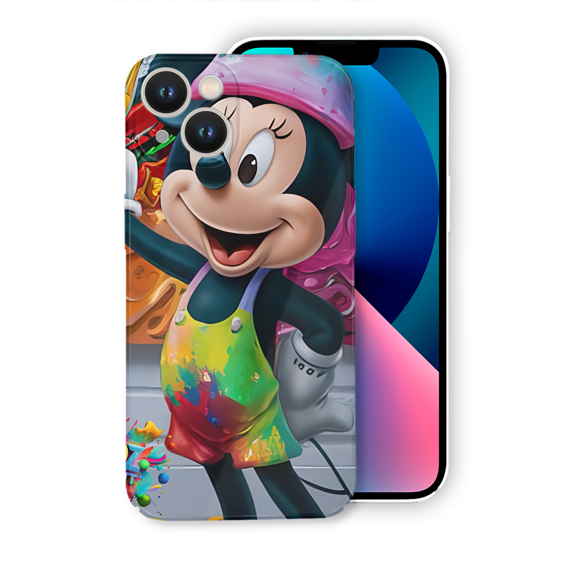 （画像用） ミッキーマウス Mickey Mouse 【iPhone 14シリーズ対応】ハードケース