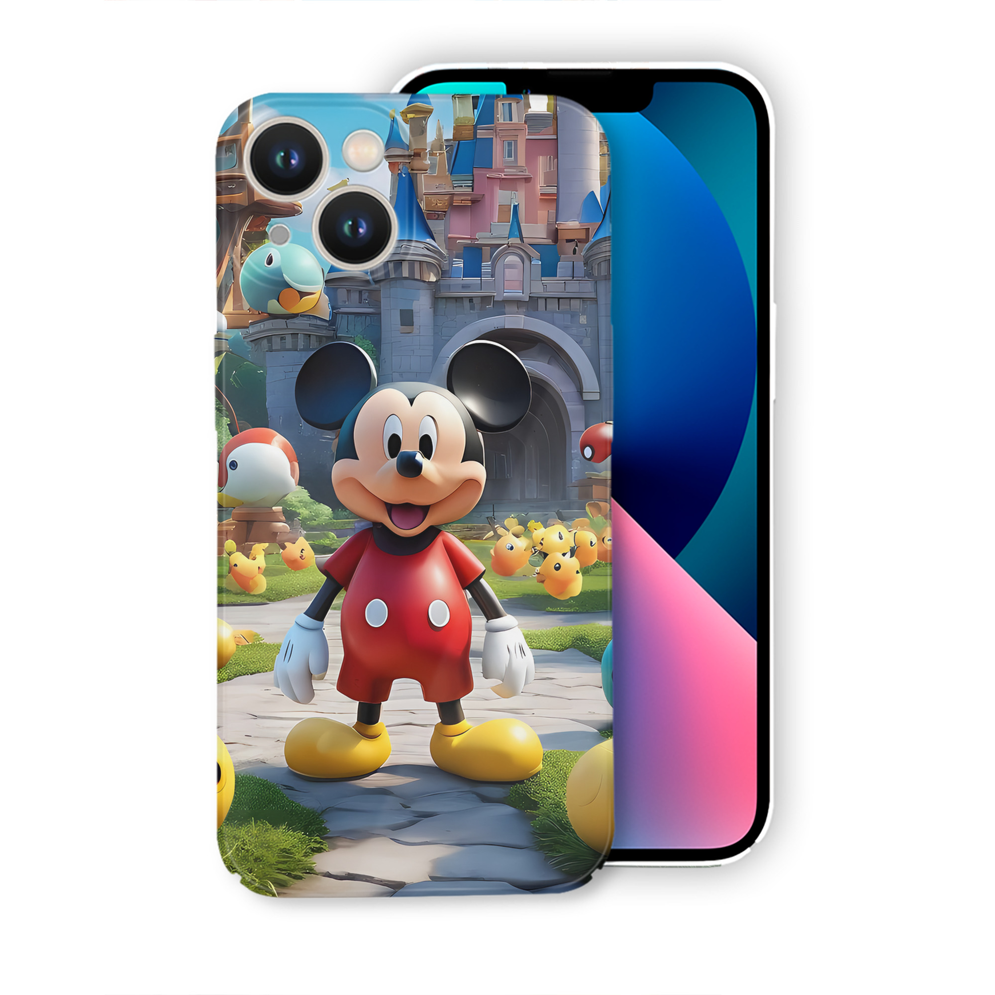 （画像用） ミッキーマウス Mickey Mouse 【iPhone 14シリーズ対応】ハードケース
