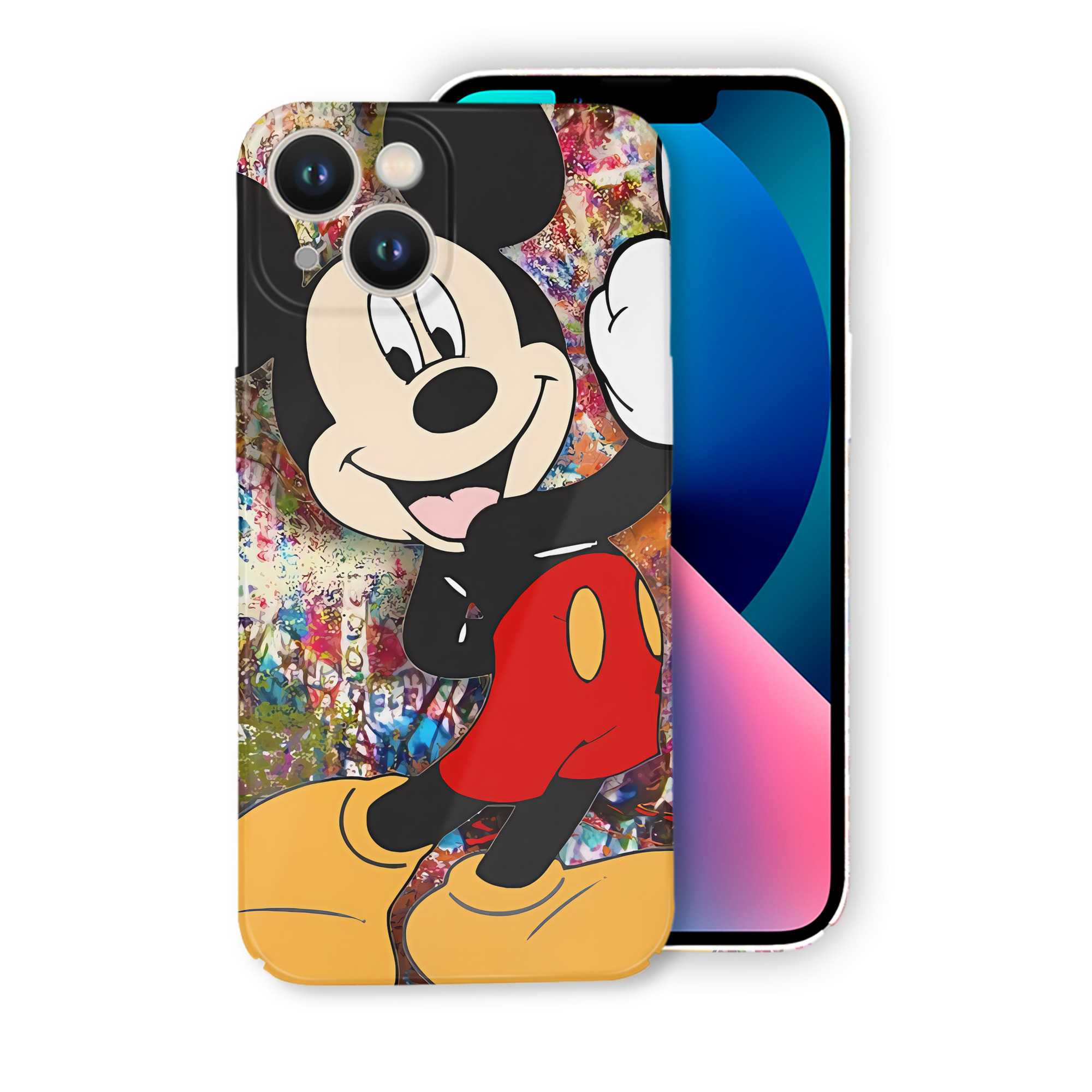 （画像用） ミッキーマウス Mickey Mouse 【iPhone 14シリーズ対応】ハードケース