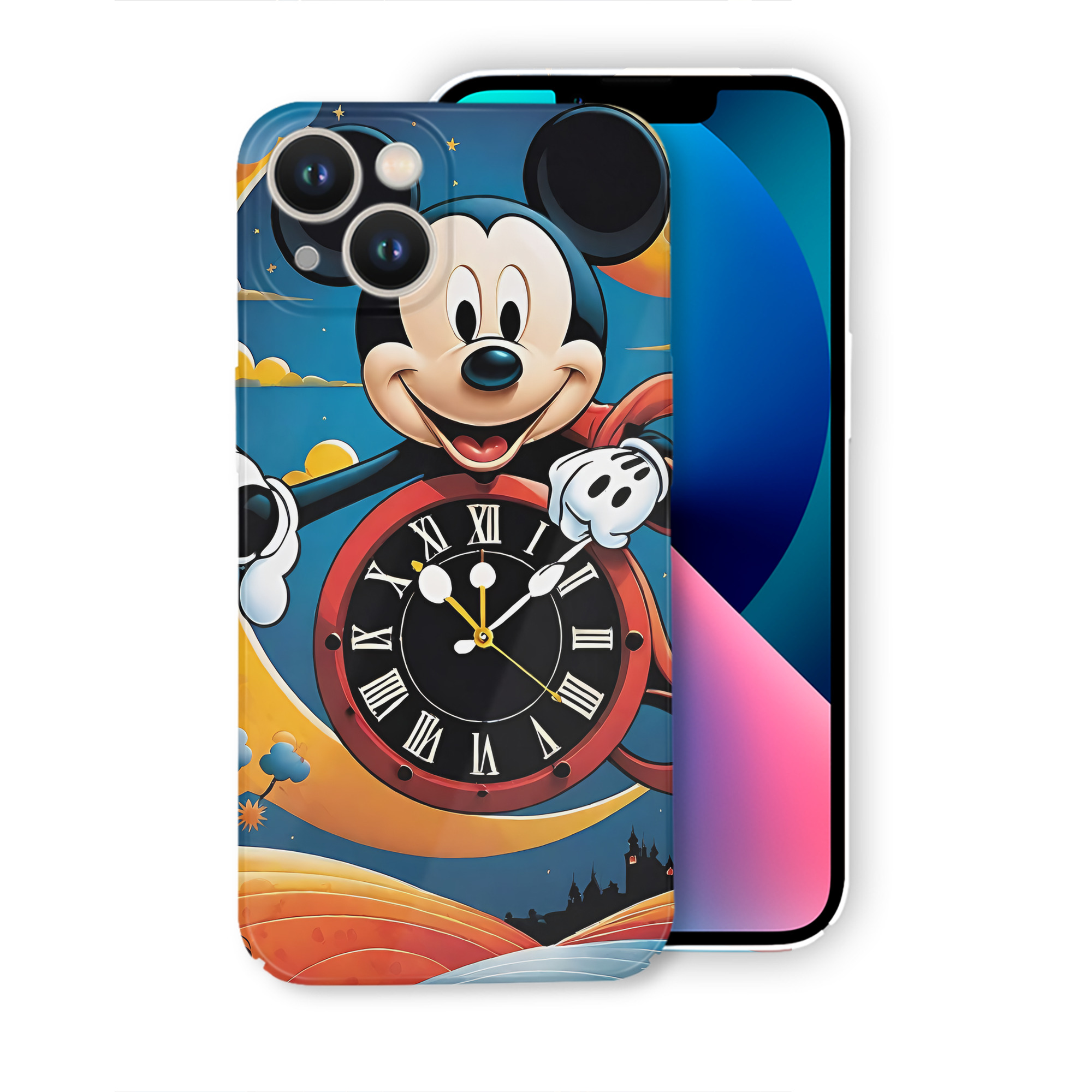 （画像用） ミッキーマウス Mickey Mouse 【iPhone 14シリーズ対応】ハードケース
