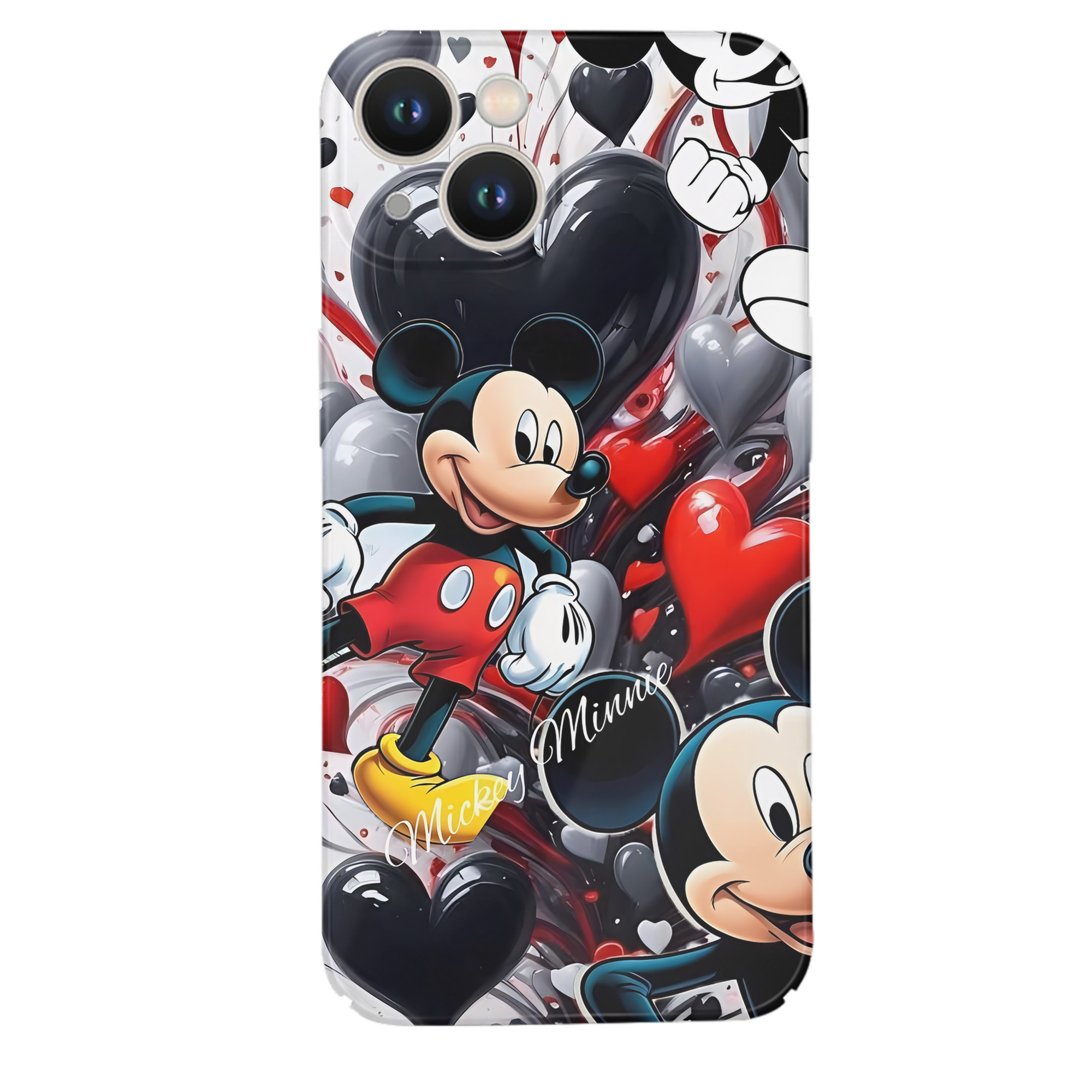 （画像用） ミッキーマウス Mickey Mouse 【iPhone 14シリーズ対応】ハードケース