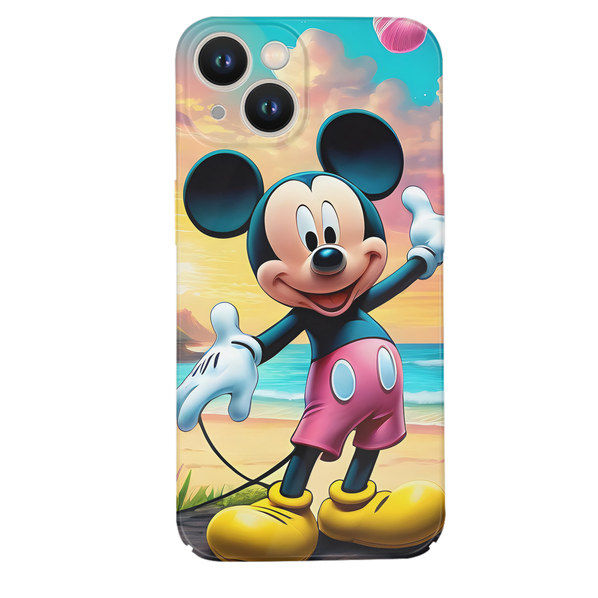 （画像用） ミッキーマウス Mickey Mouse 【iPhone 14シリーズ対応】ハードケース