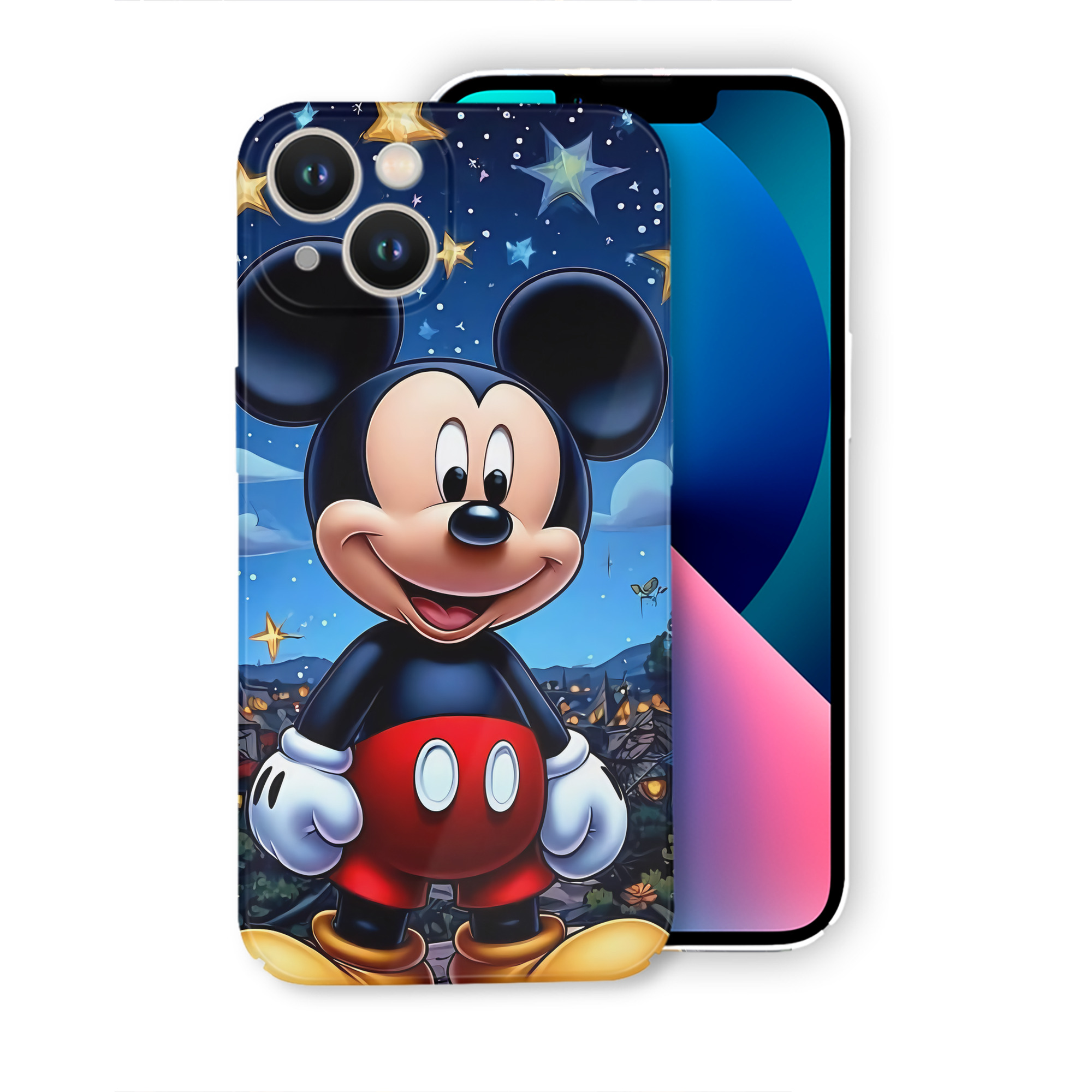 （画像用） ミッキーマウス Mickey Mouse 【iPhone 14シリーズ対応】ハードケース