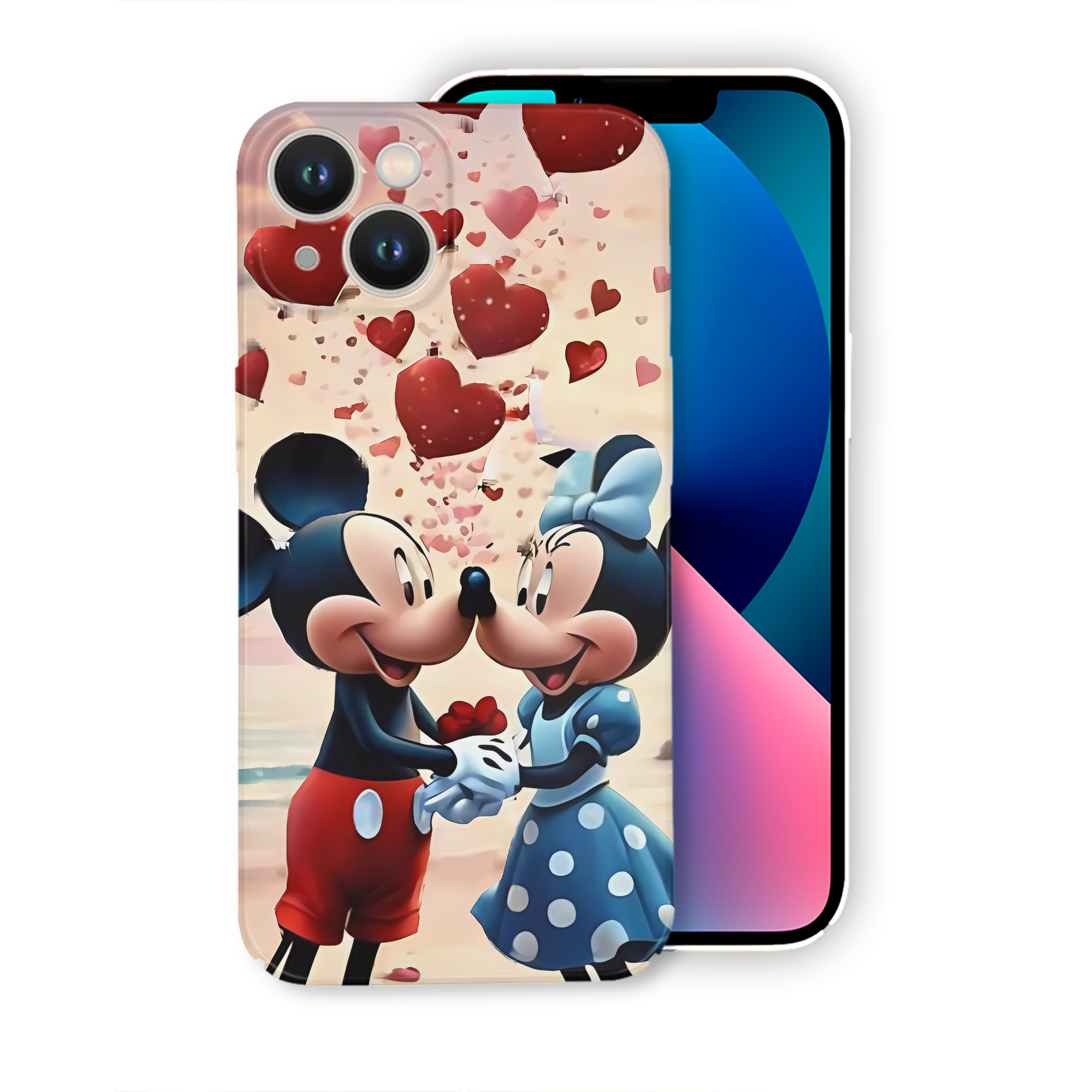 （画像用） ミッキーマウス Mickey Mouse 【iPhone 14シリーズ対応】ハードケース