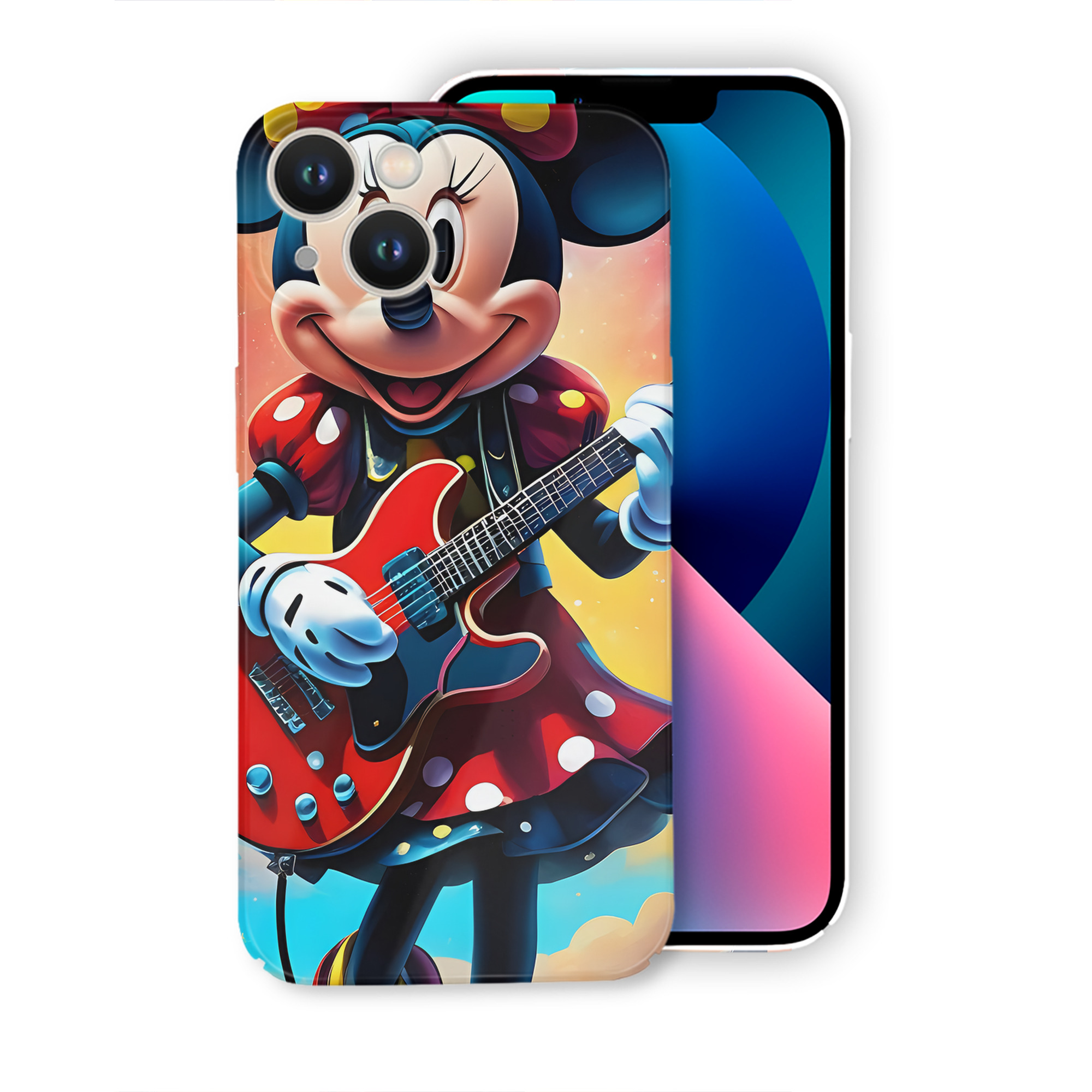 （画像用） ミッキーマウス Mickey Mouse 【iPhone 14シリーズ対応】ハードケース