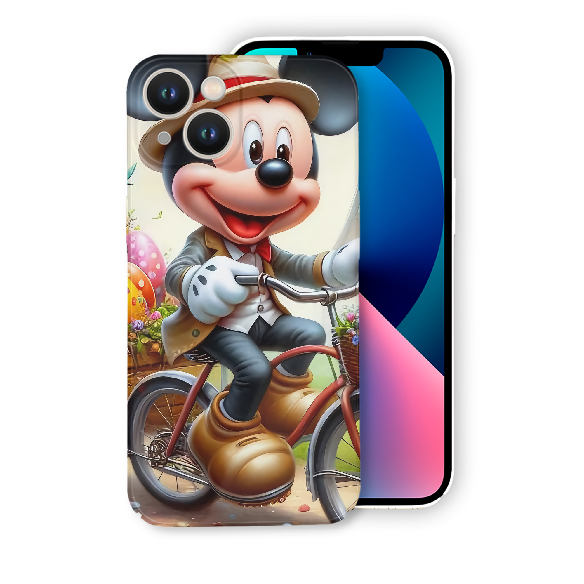 （画像用） ミッキーマウス Mickey Mouse 【iPhone 14シリーズ対応】ハードケース