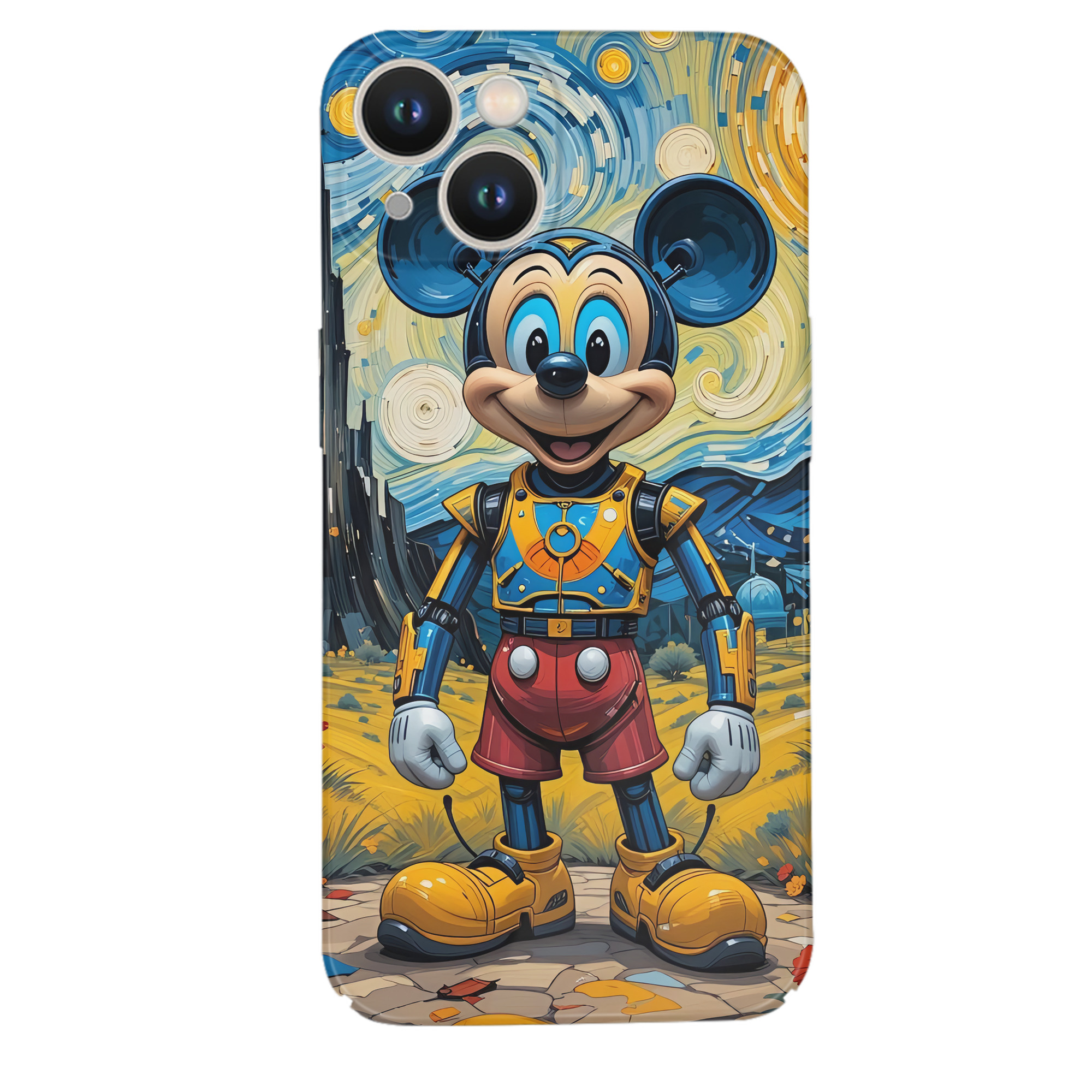 （画像用） ミッキーマウス Mickey Mouse 【iPhone 14シリーズ対応】ハードケース