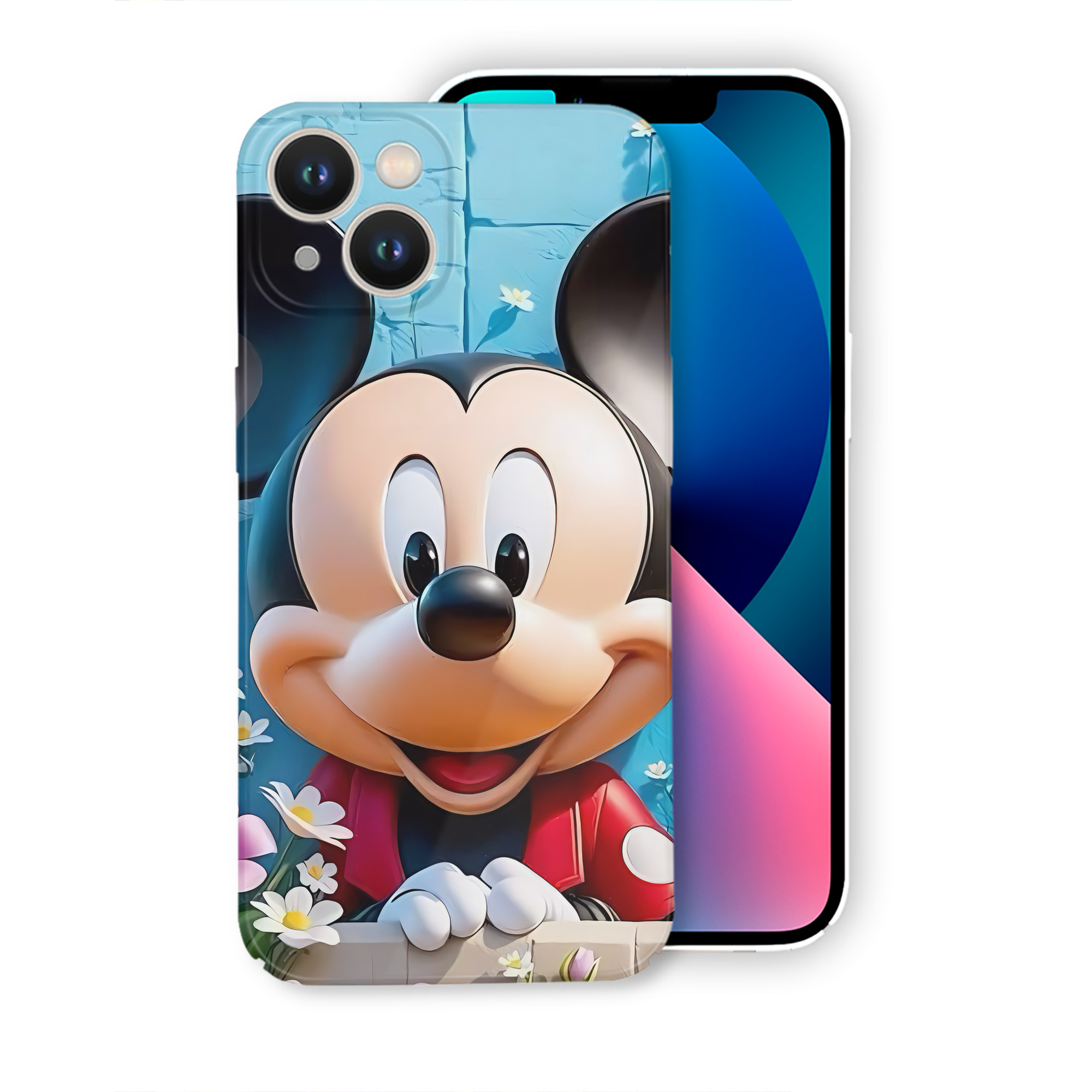 （画像用） ミッキーマウス Mickey Mouse 【iPhone 14シリーズ対応】ハードケース