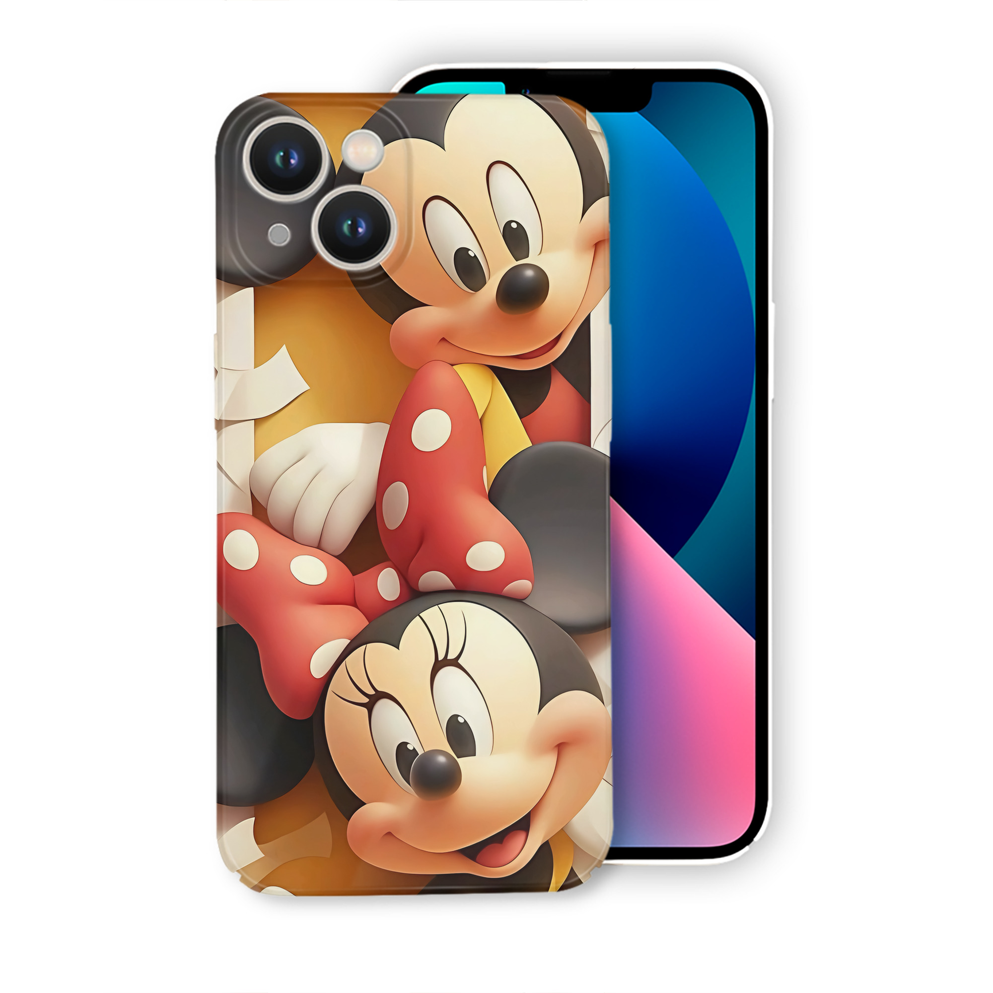 （画像用） ミッキーマウス Mickey Mouse 【iPhone 14シリーズ対応】ハードケース