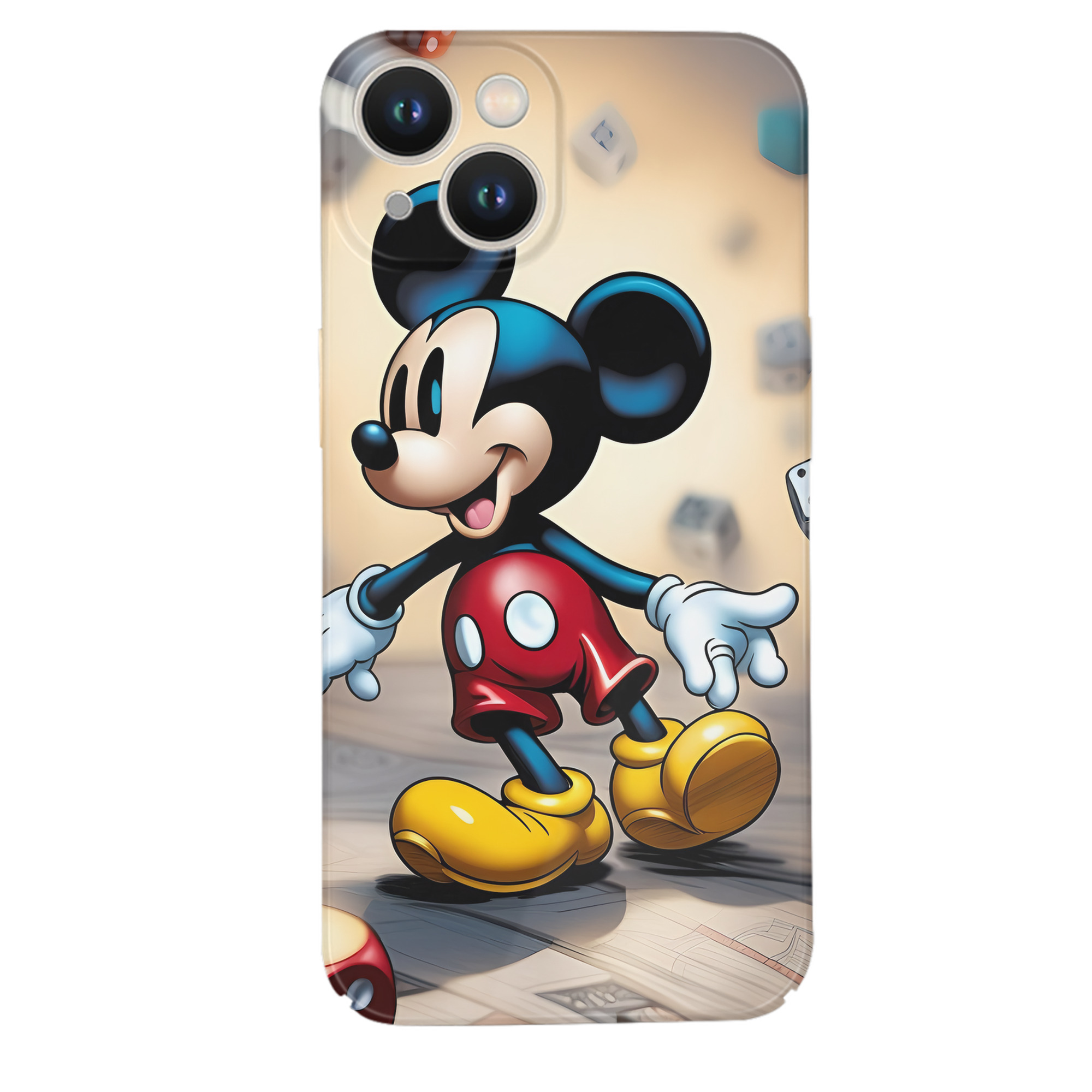（画像用） ミッキーマウス Mickey Mouse 【iPhone 14シリーズ対応】ハードケース