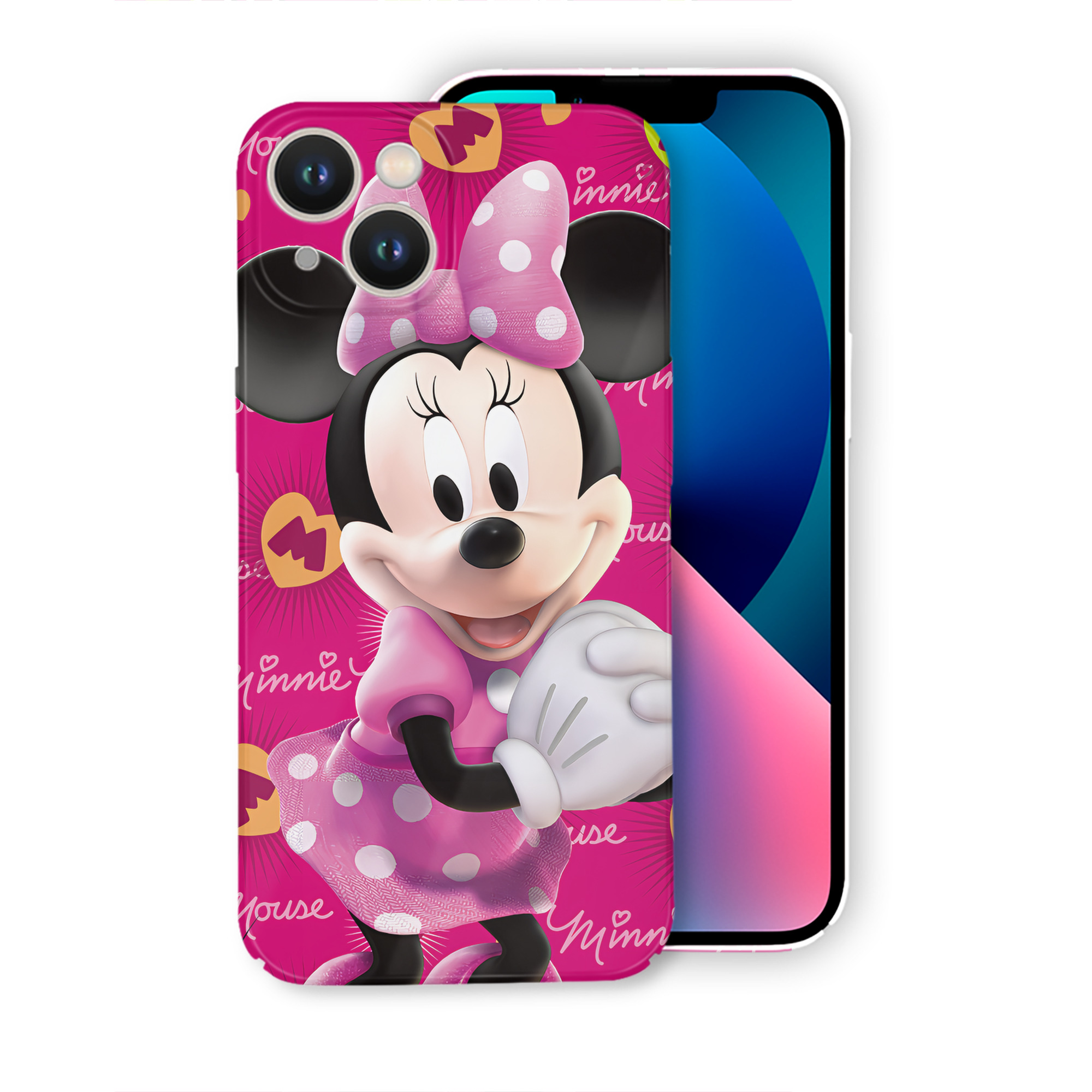 （画像用） ミッキーマウス Mickey Mouse 【iPhone 14シリーズ対応】ハードケース