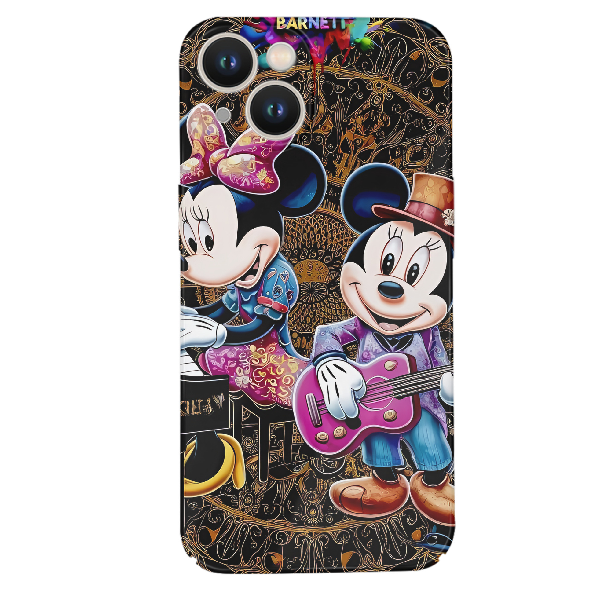 （画像用） ミッキーマウス Mickey Mouse 【iPhone 14シリーズ対応】ハードケース