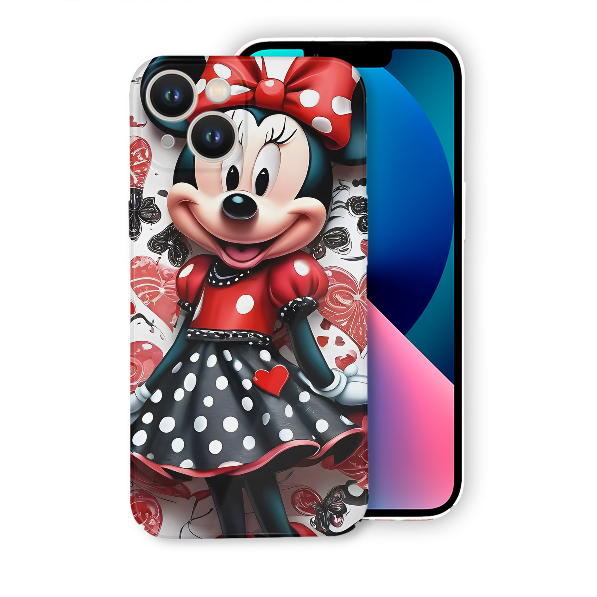 （画像用） ミッキーマウス Mickey Mouse 【iPhone 14シリーズ対応】ハードケース