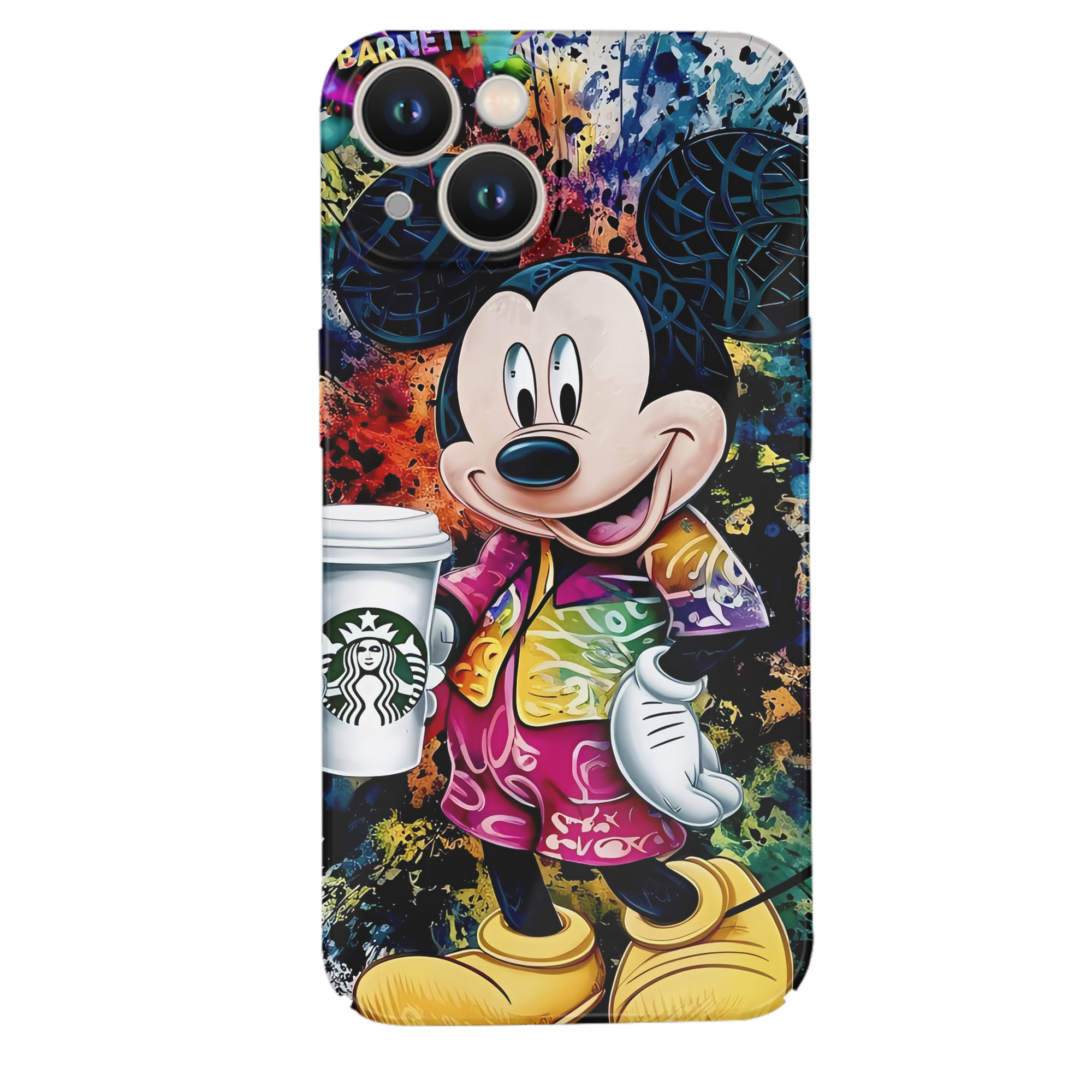 （画像用） ミッキーマウス Mickey Mouse 【iPhone 14シリーズ対応】ハードケース