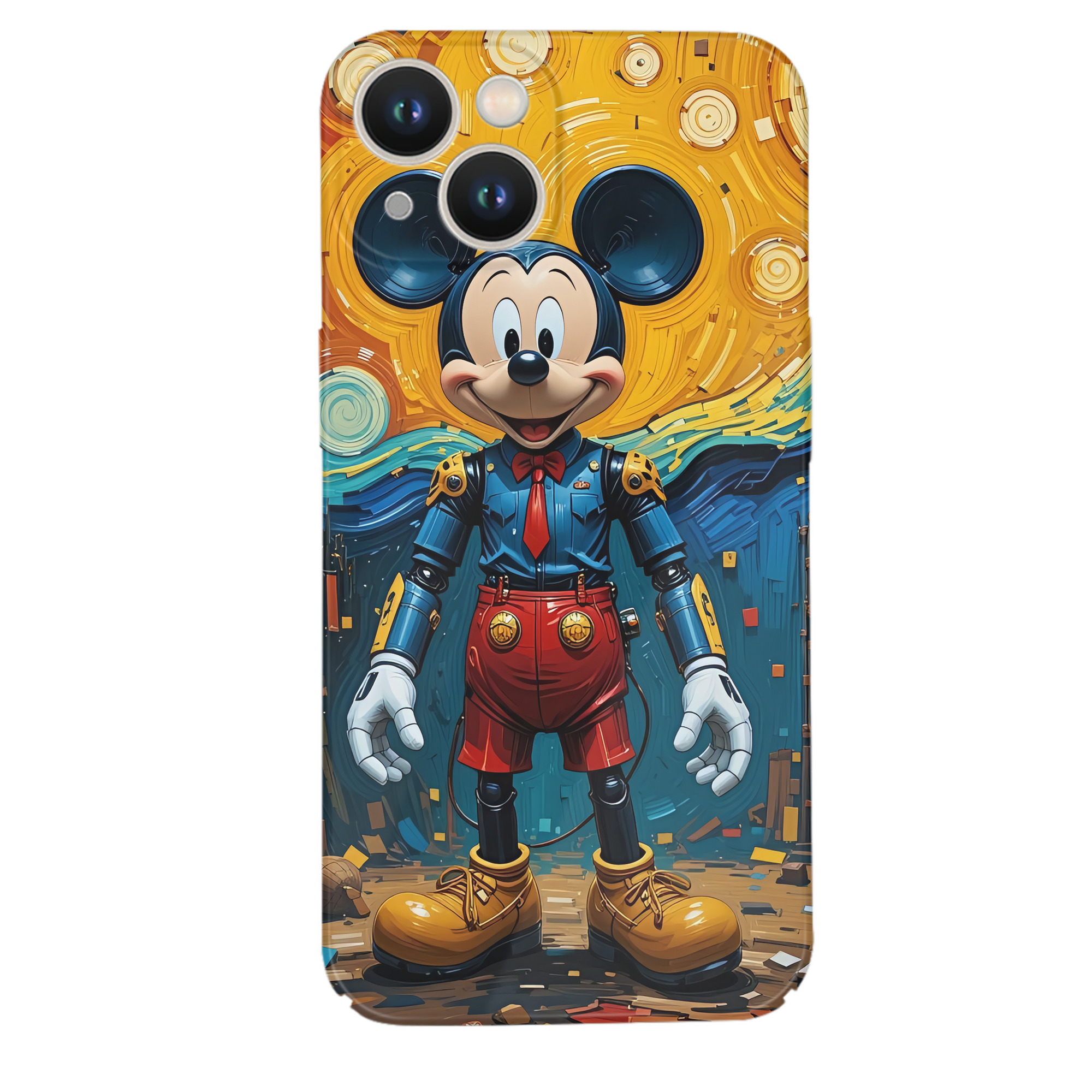 （画像用） ミッキーマウス Mickey Mouse 【iPhone 14シリーズ対応】ハードケース