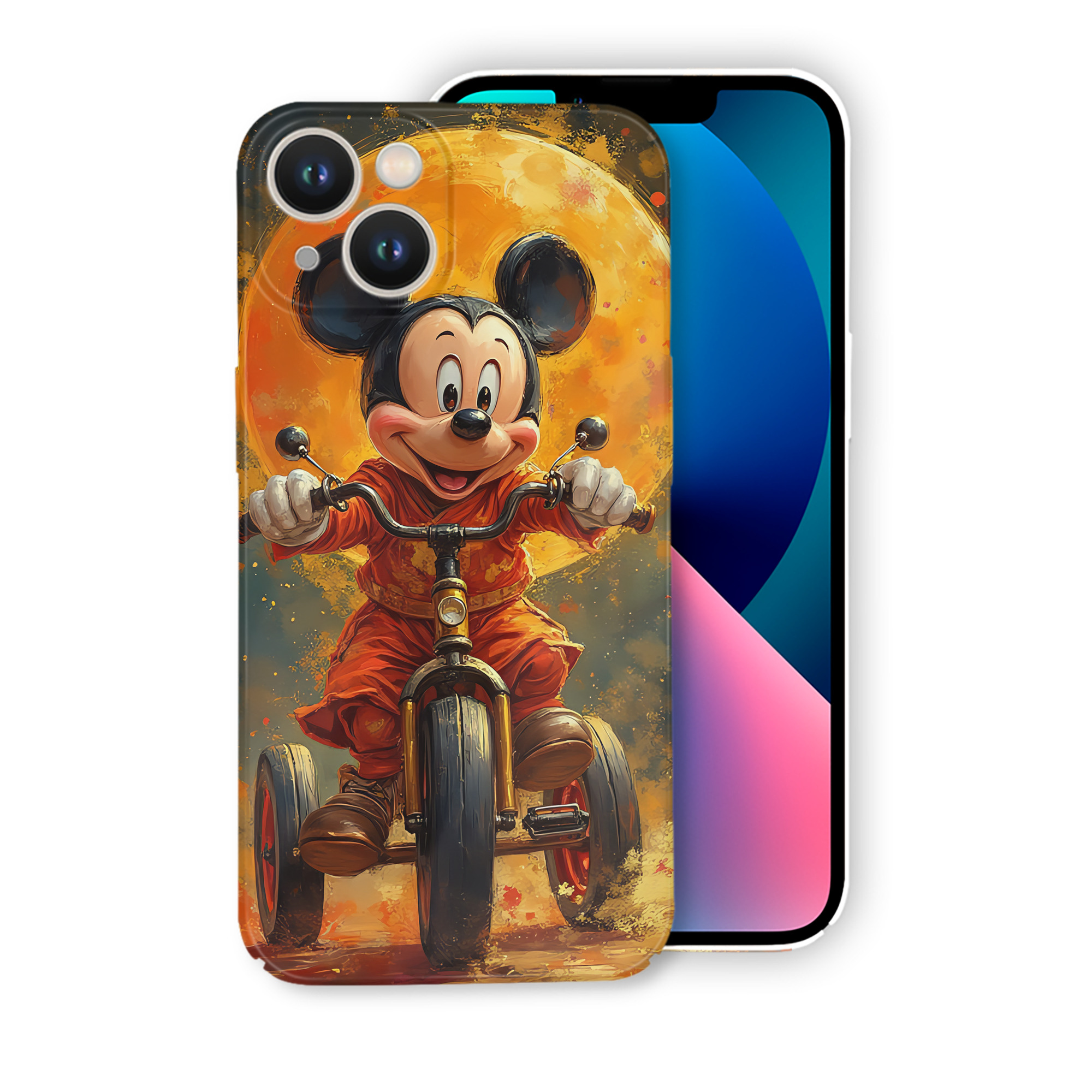 （画像用） ミッキーマウス Mickey Mouse 【iPhone 14シリーズ対応】ハードケース