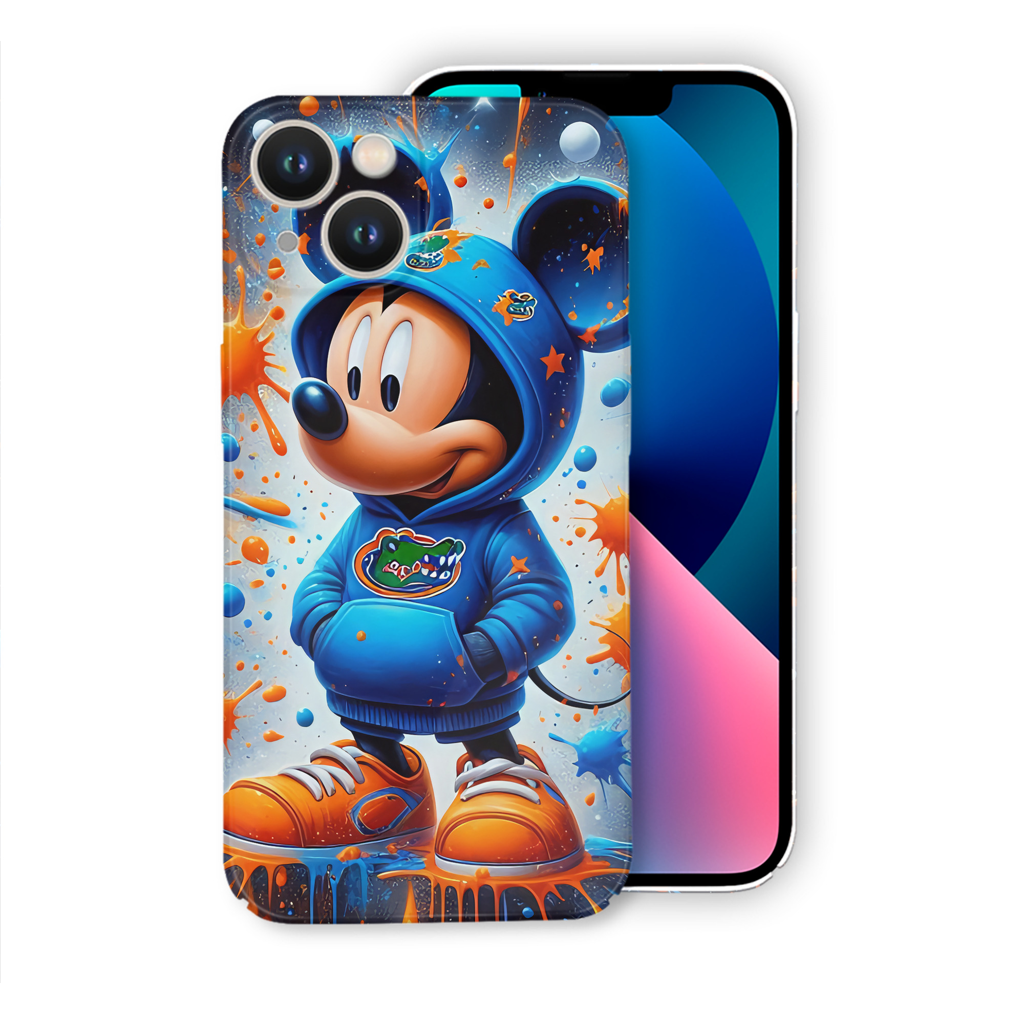 （画像用） ミッキーマウス Mickey Mouse 【iPhone 14シリーズ対応】ハードケース