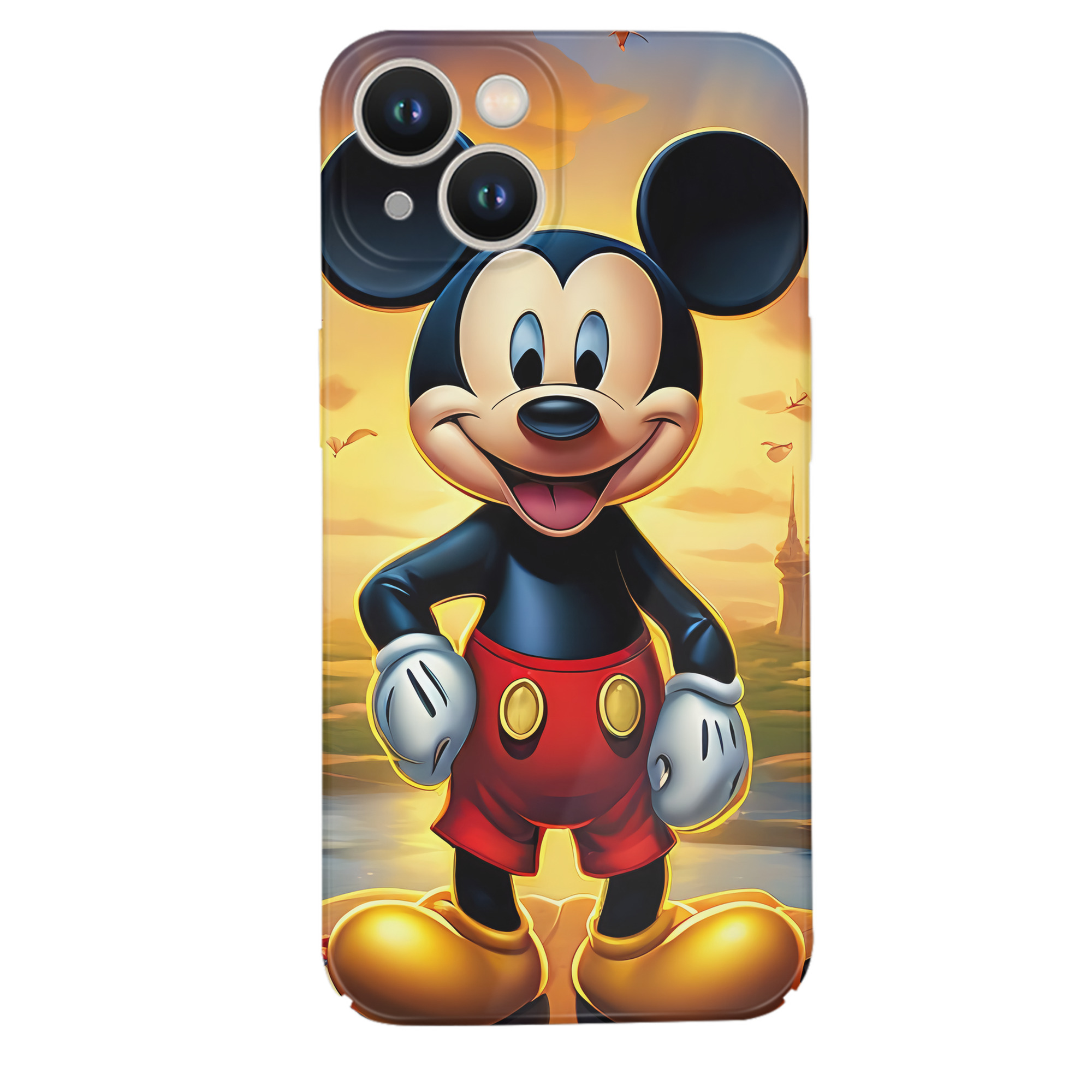 （画像用） ミッキーマウス Mickey Mouse 【iPhone 14シリーズ対応】ハードケース