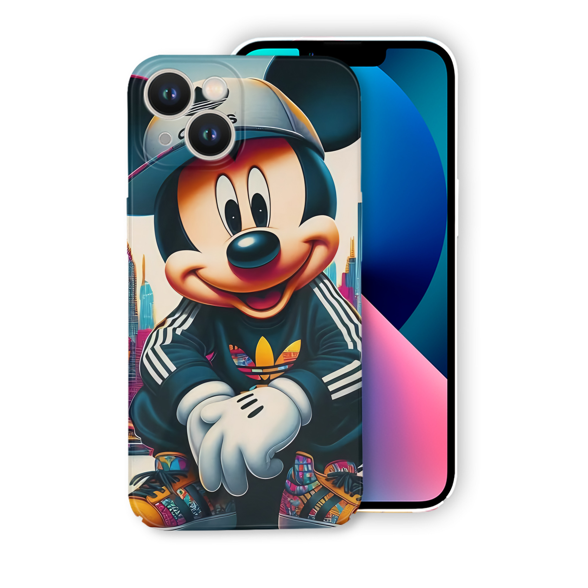 （画像用） ミッキーマウス Mickey Mouse 【iPhone 14シリーズ対応】ハードケース