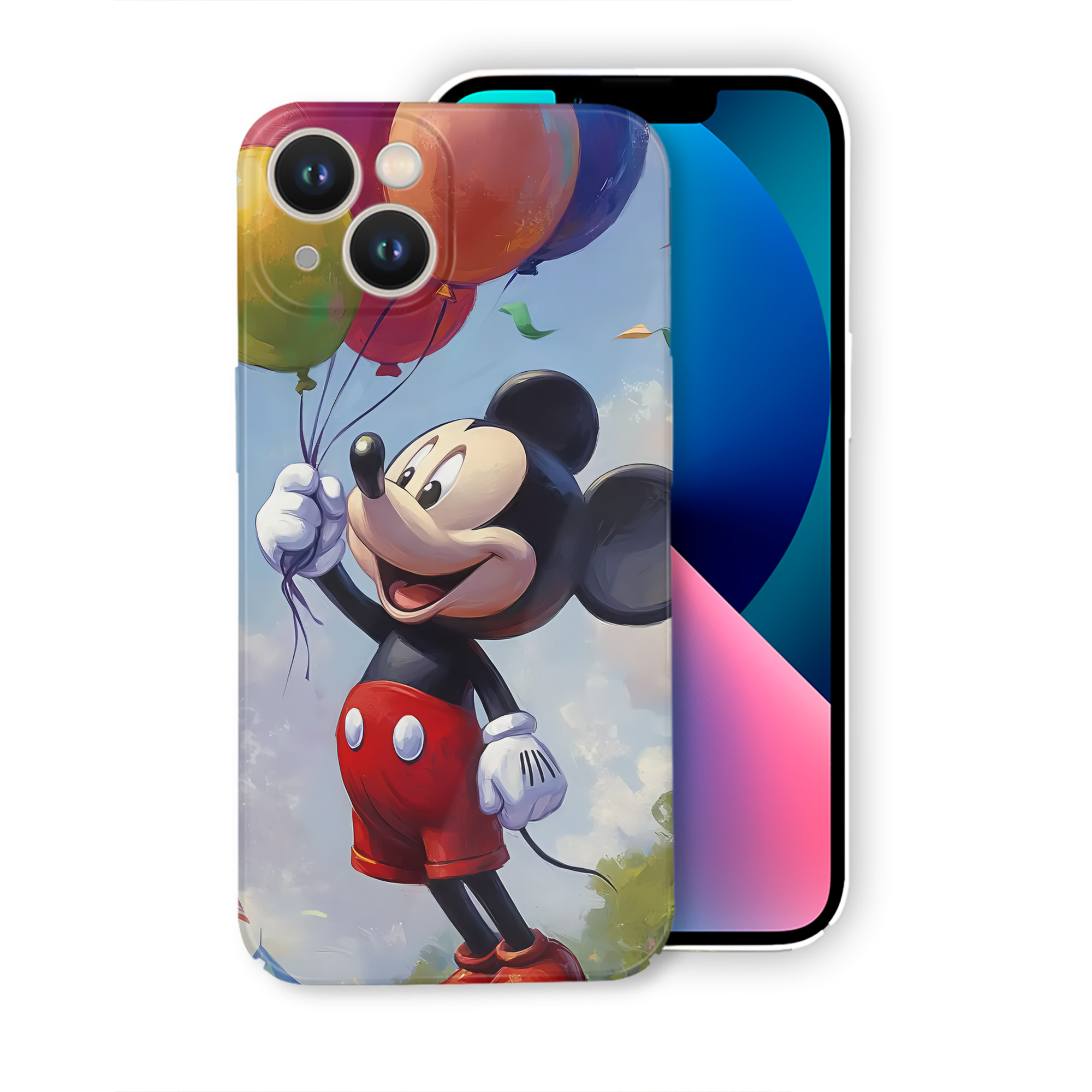 （画像用） ミッキーマウス Mickey Mouse 【iPhone 14シリーズ対応】ハードケース