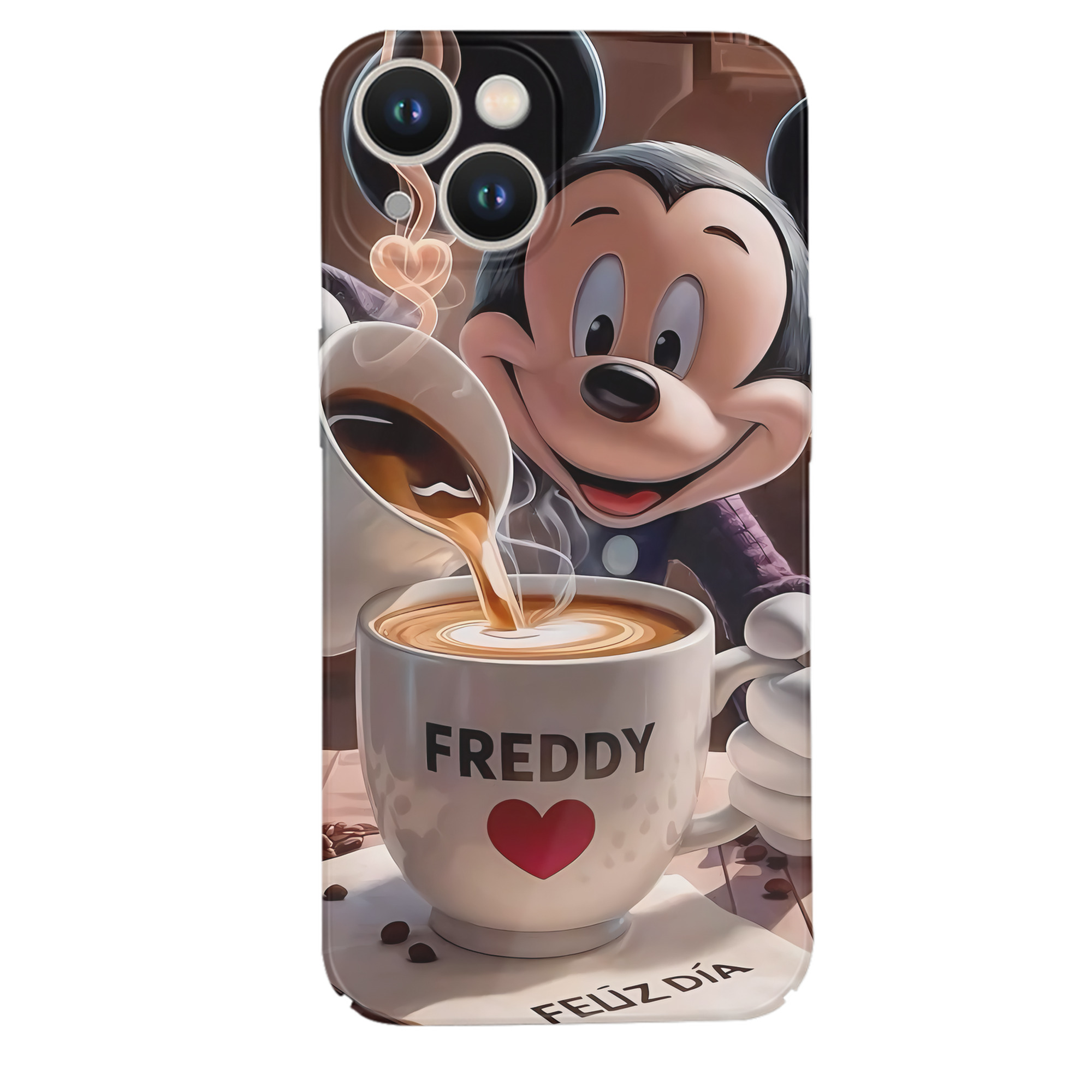 （画像用） ミッキーマウス Mickey Mouse 【iPhone 14シリーズ対応】ハードケース