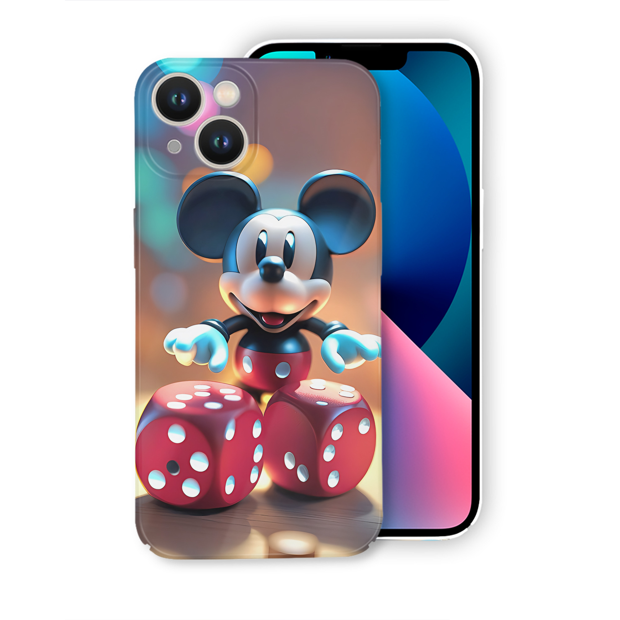（画像用） ミッキーマウス Mickey Mouse 【iPhone 14シリーズ対応】ハードケース
