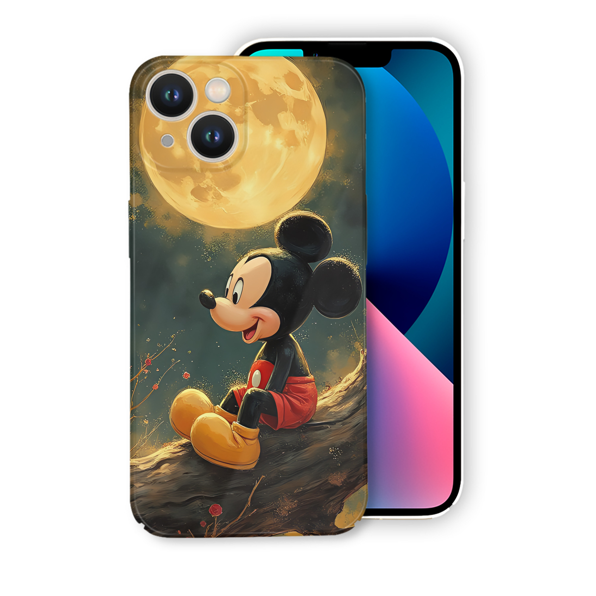 （画像用） ミッキーマウス Mickey Mouse 【iPhone 14シリーズ対応】ハードケース