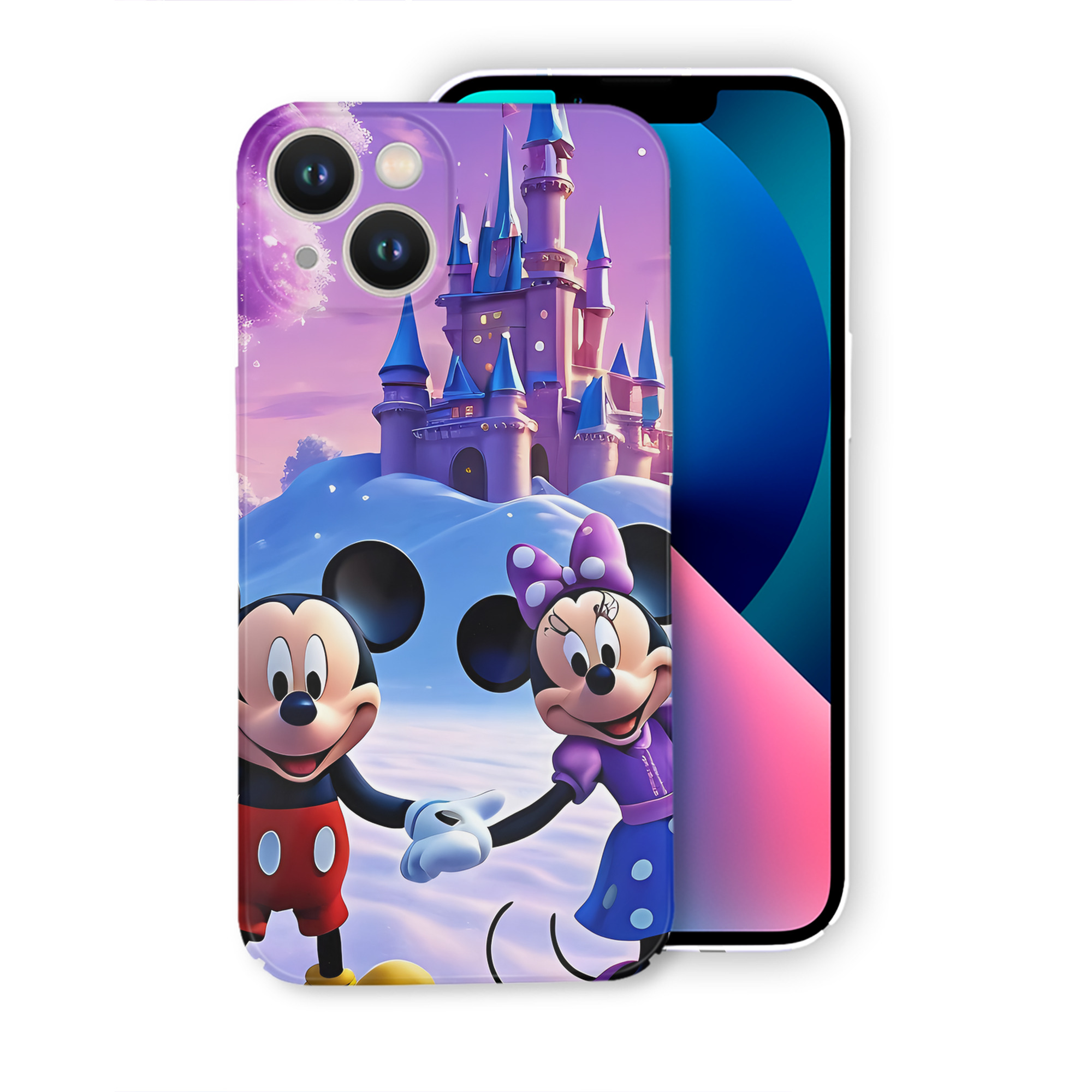 （画像用） ミッキーマウス Mickey Mouse 【iPhone 14シリーズ対応】ハードケース