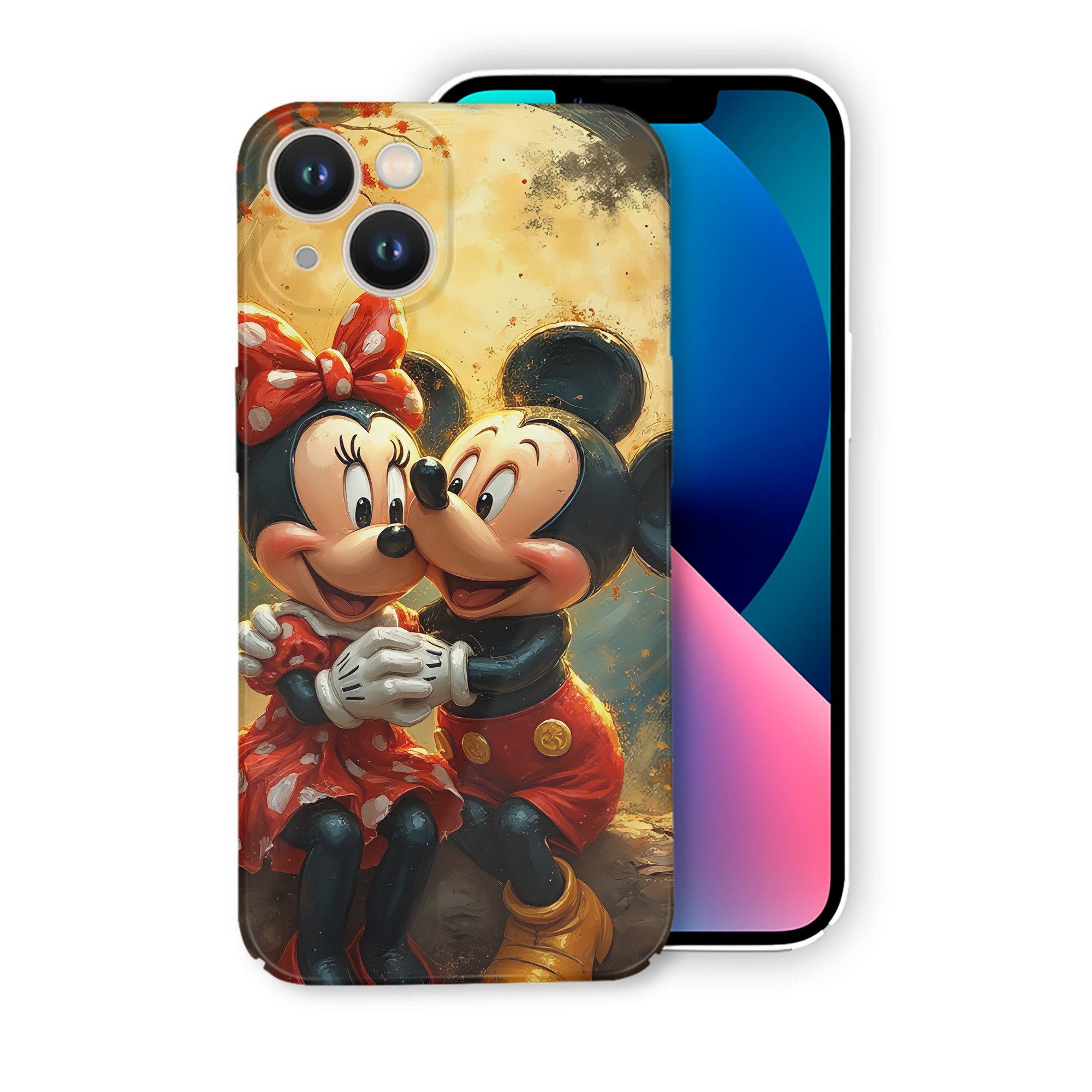 （画像用） ミッキーマウス Mickey Mouse 【iPhone 14シリーズ対応】ハードケース
