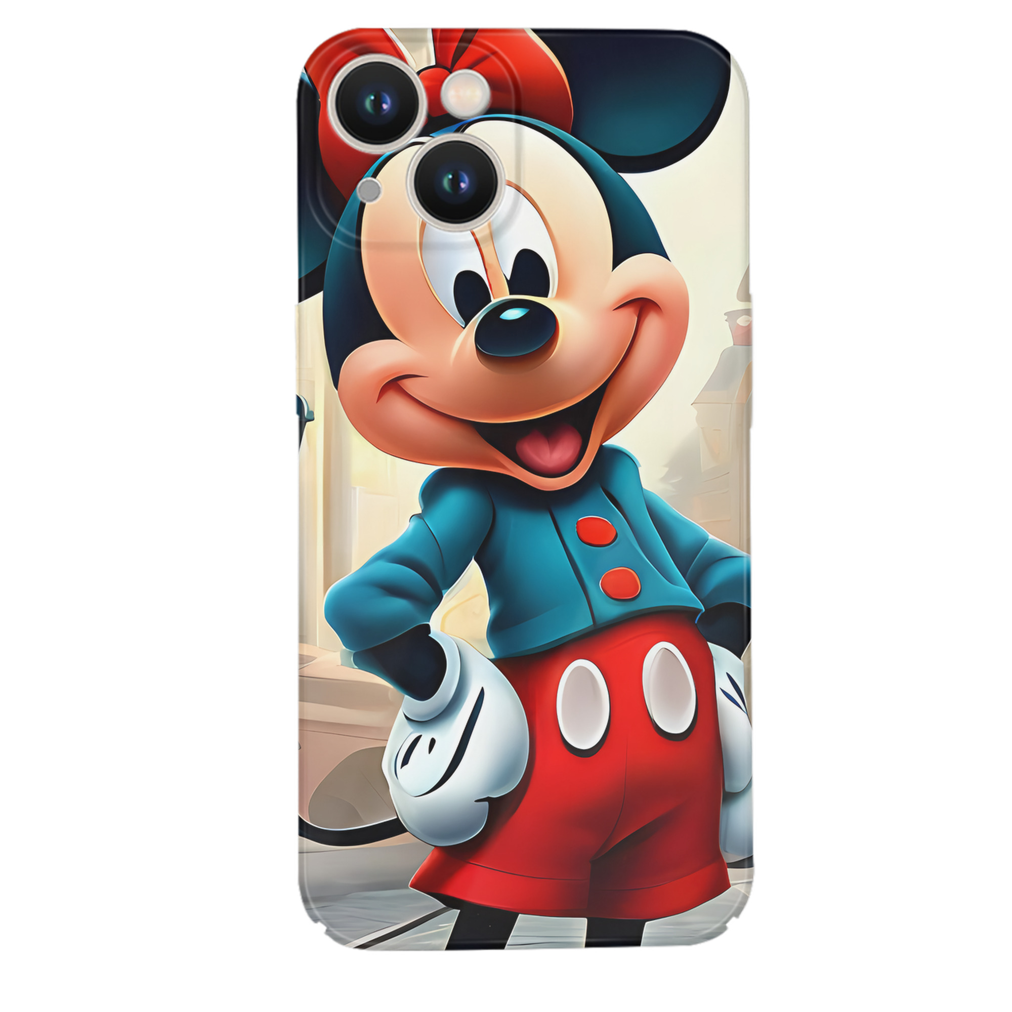 （画像用） ミッキーマウス Mickey Mouse 【iPhone 14シリーズ対応】ハードケース