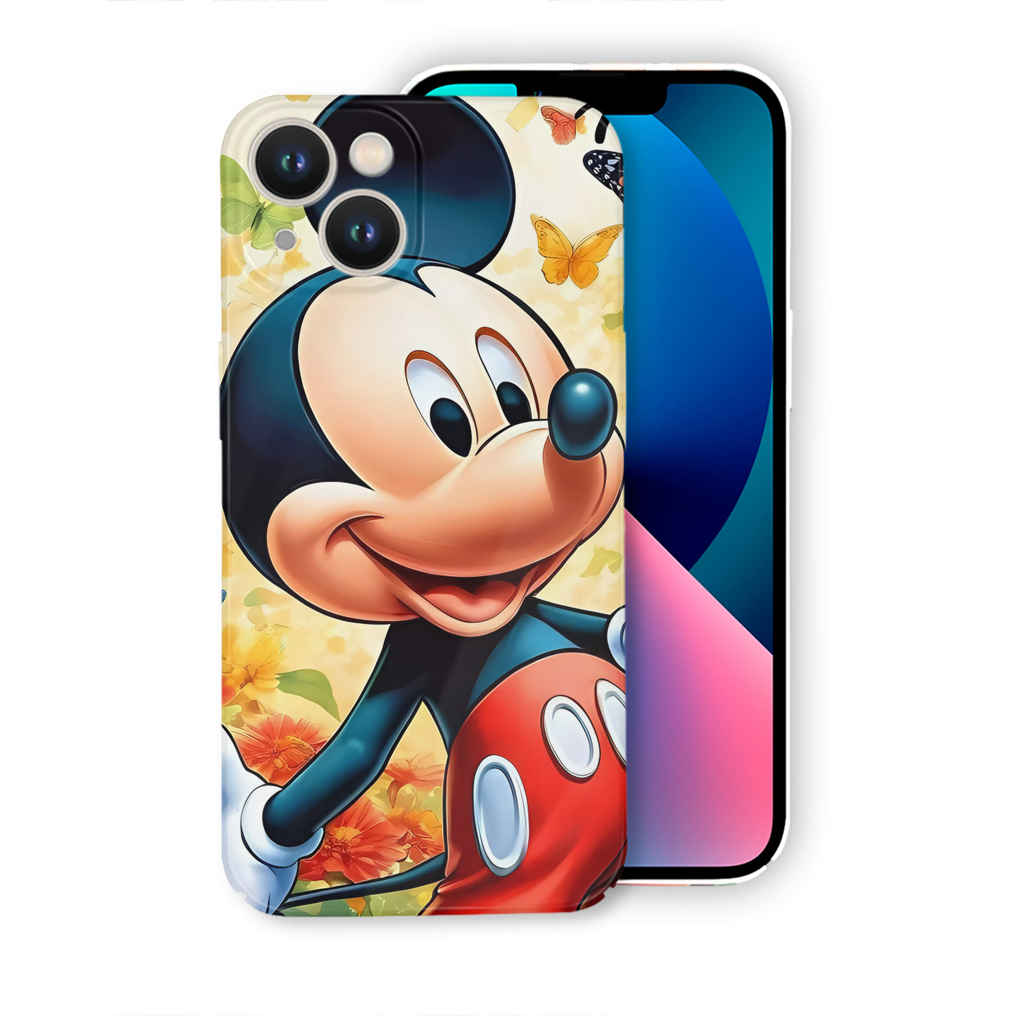 （画像用） ミッキーマウス Mickey Mouse 【iPhone 14シリーズ対応】ハードケース