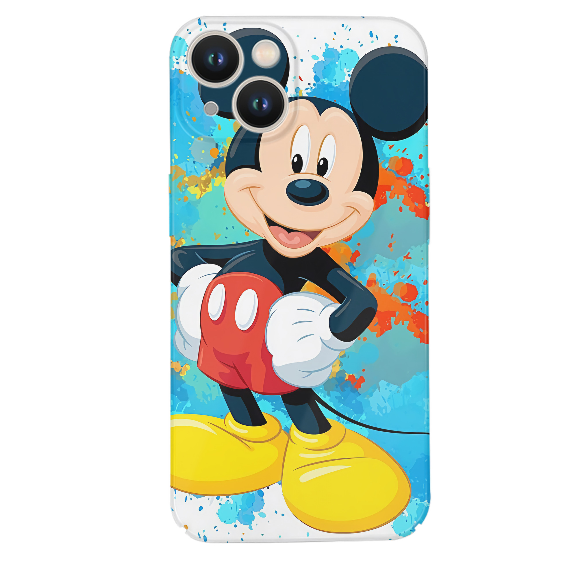 （画像用） ミッキーマウス Mickey Mouse 【iPhone 14シリーズ対応】ハードケース