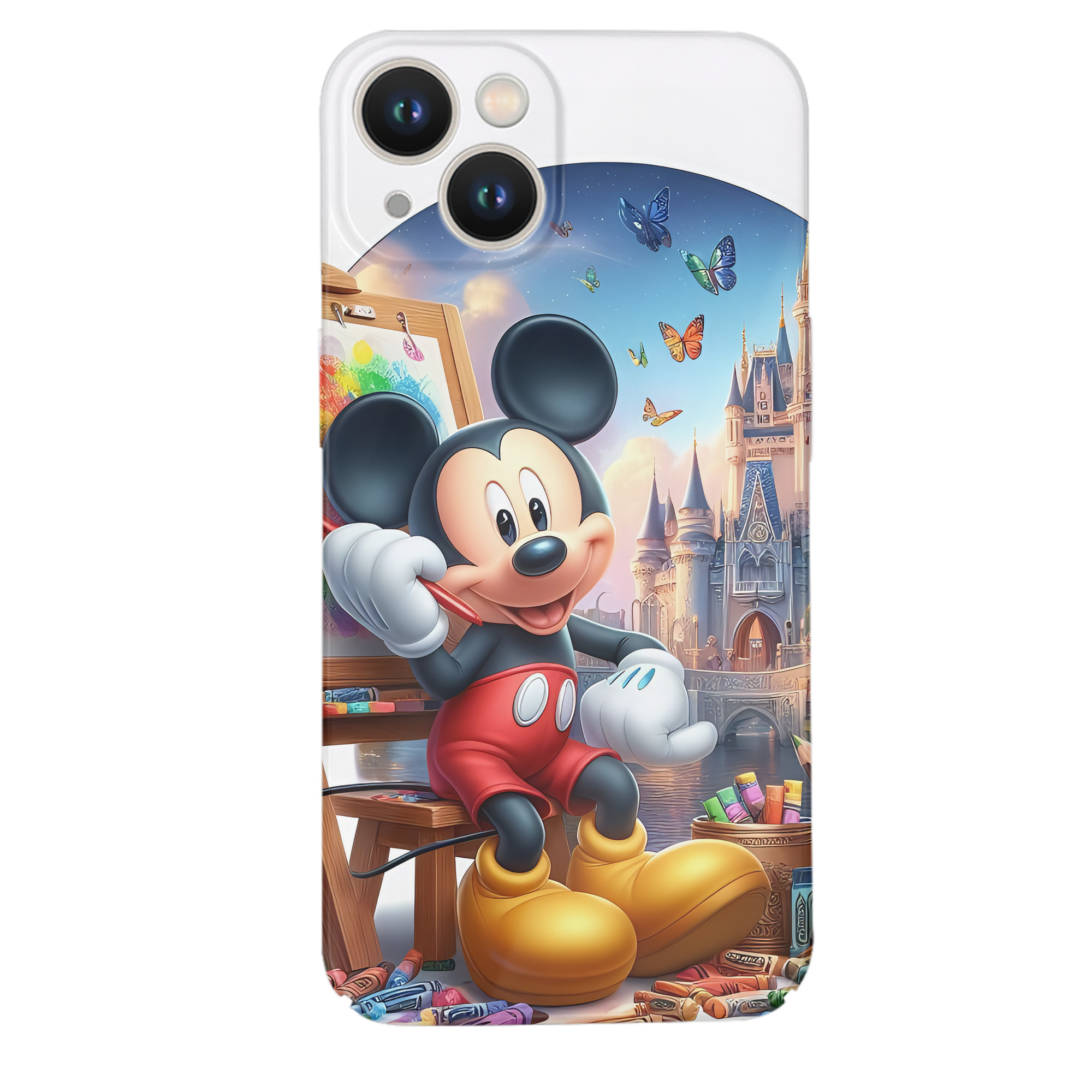 （画像用） ミッキーマウス Mickey Mouse 【iPhone 14シリーズ対応】ハードケース