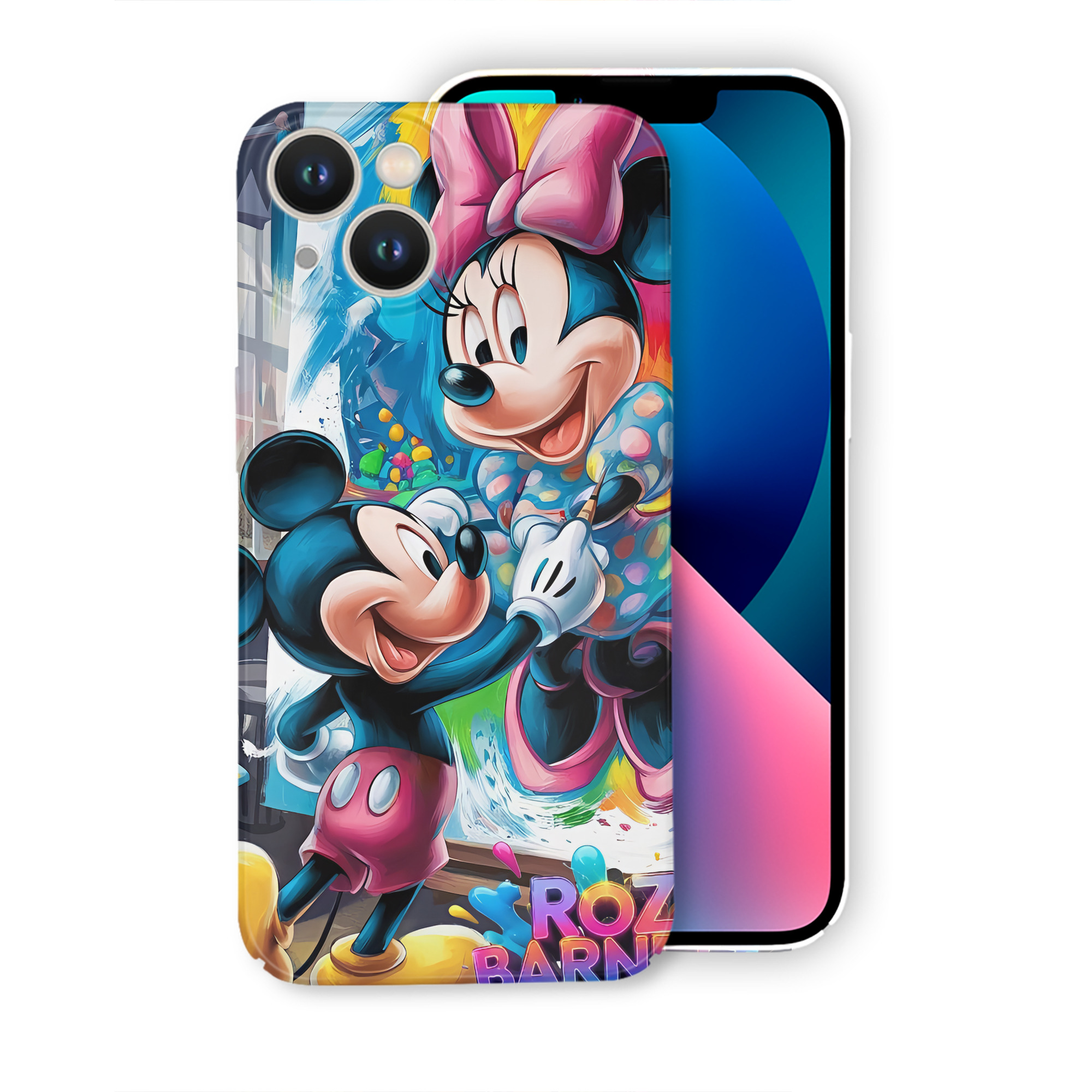 （画像用） ミッキーマウス Mickey Mouse 【iPhone 14シリーズ対応】ハードケース
