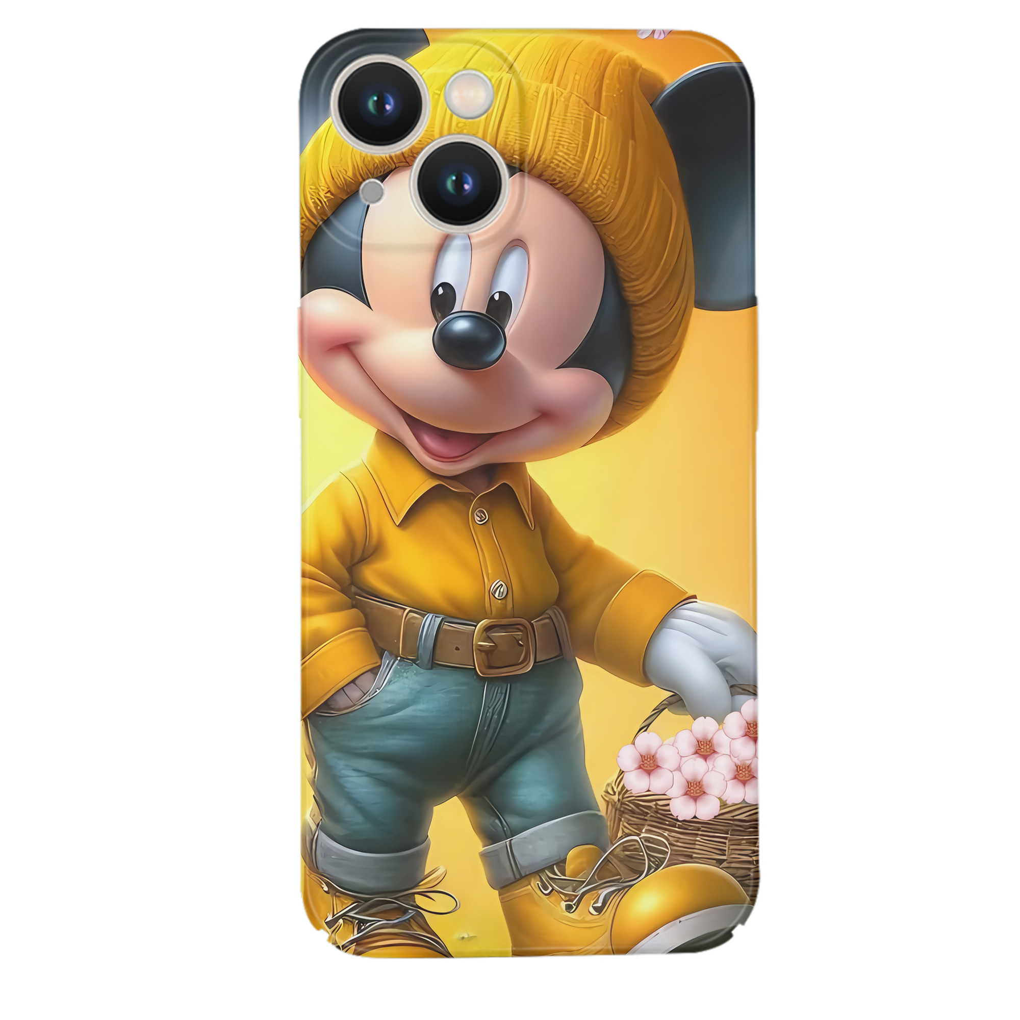 （画像用） ミッキーマウス Mickey Mouse 【iPhone 14シリーズ対応】ハードケース