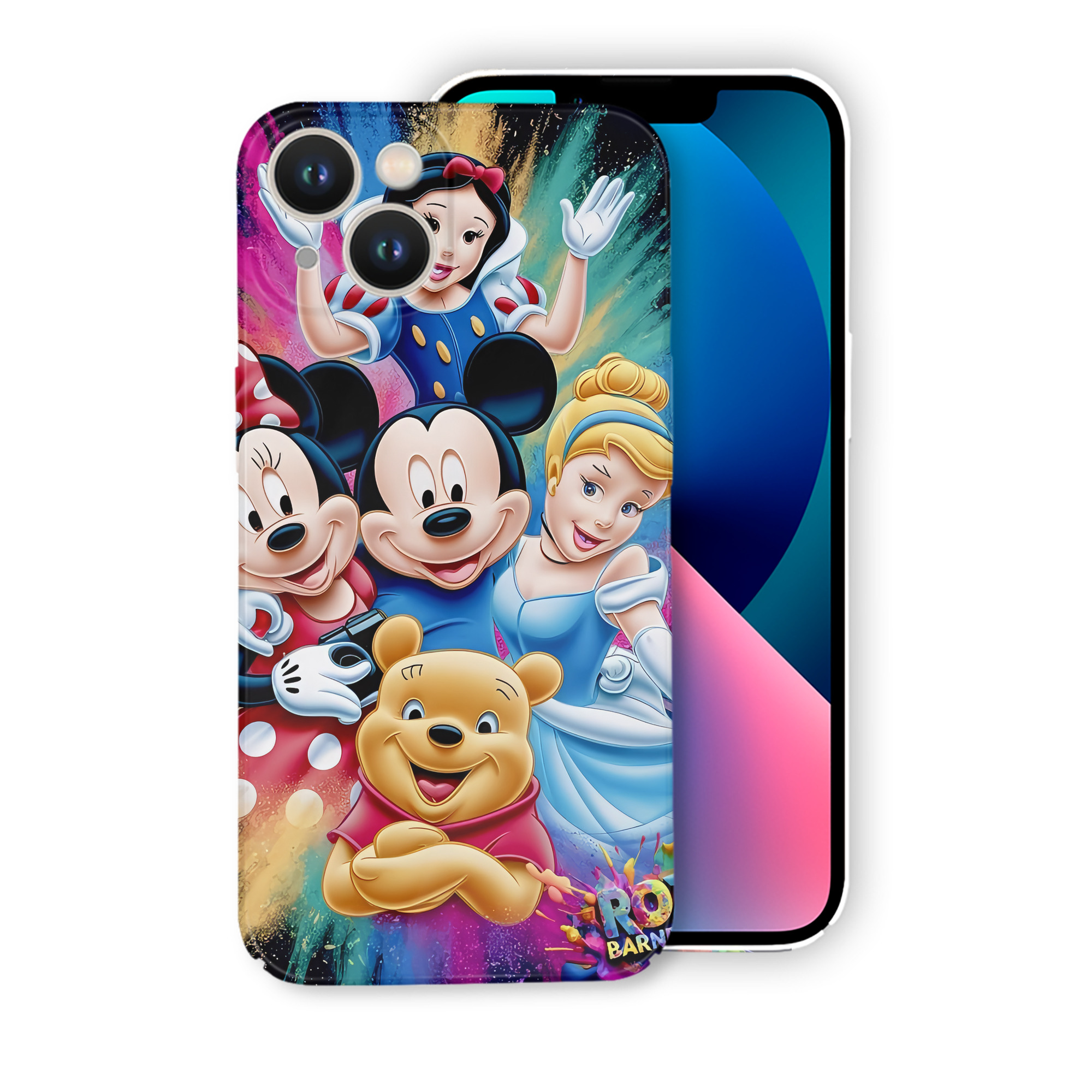 （画像用） ミッキーマウス Mickey Mouse 【iPhone 14シリーズ対応】ハードケース