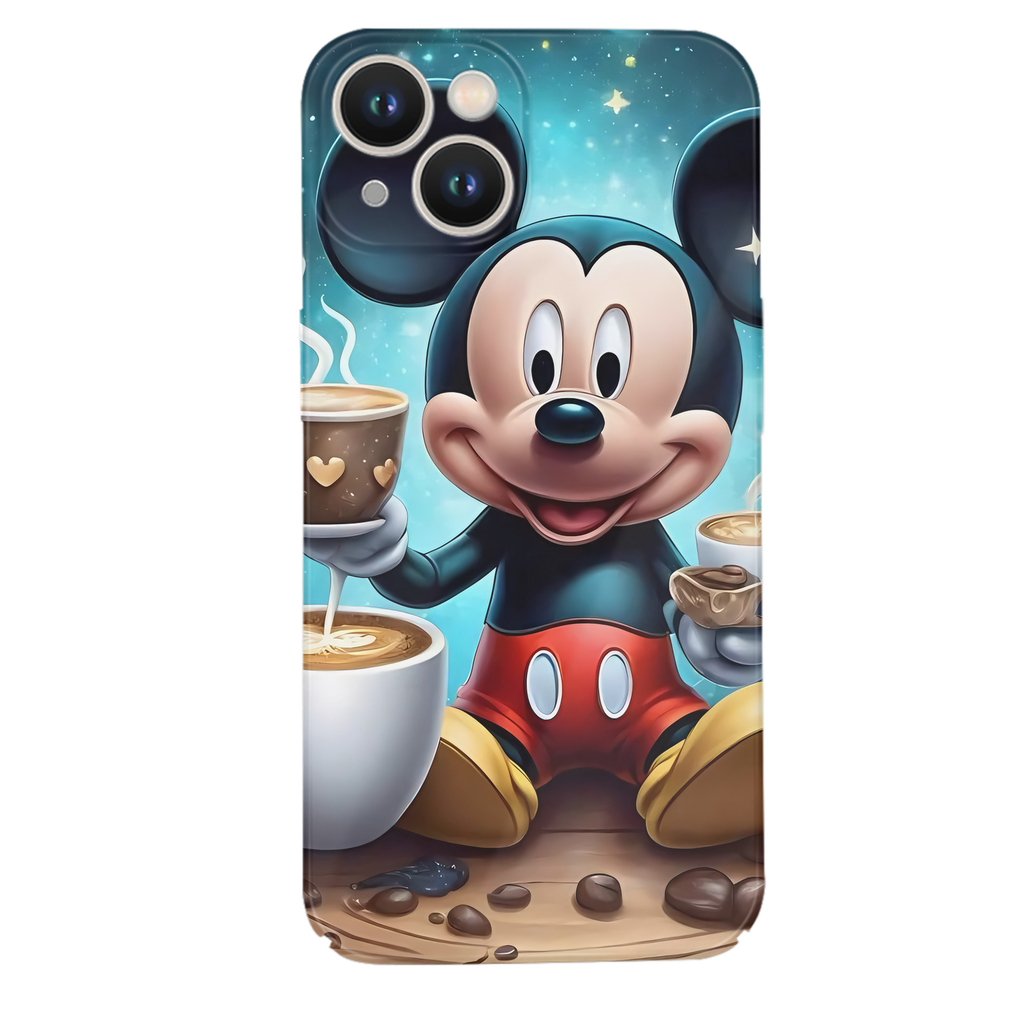 （画像用） ミッキーマウス Mickey Mouse 【iPhone 14シリーズ対応】ハードケース