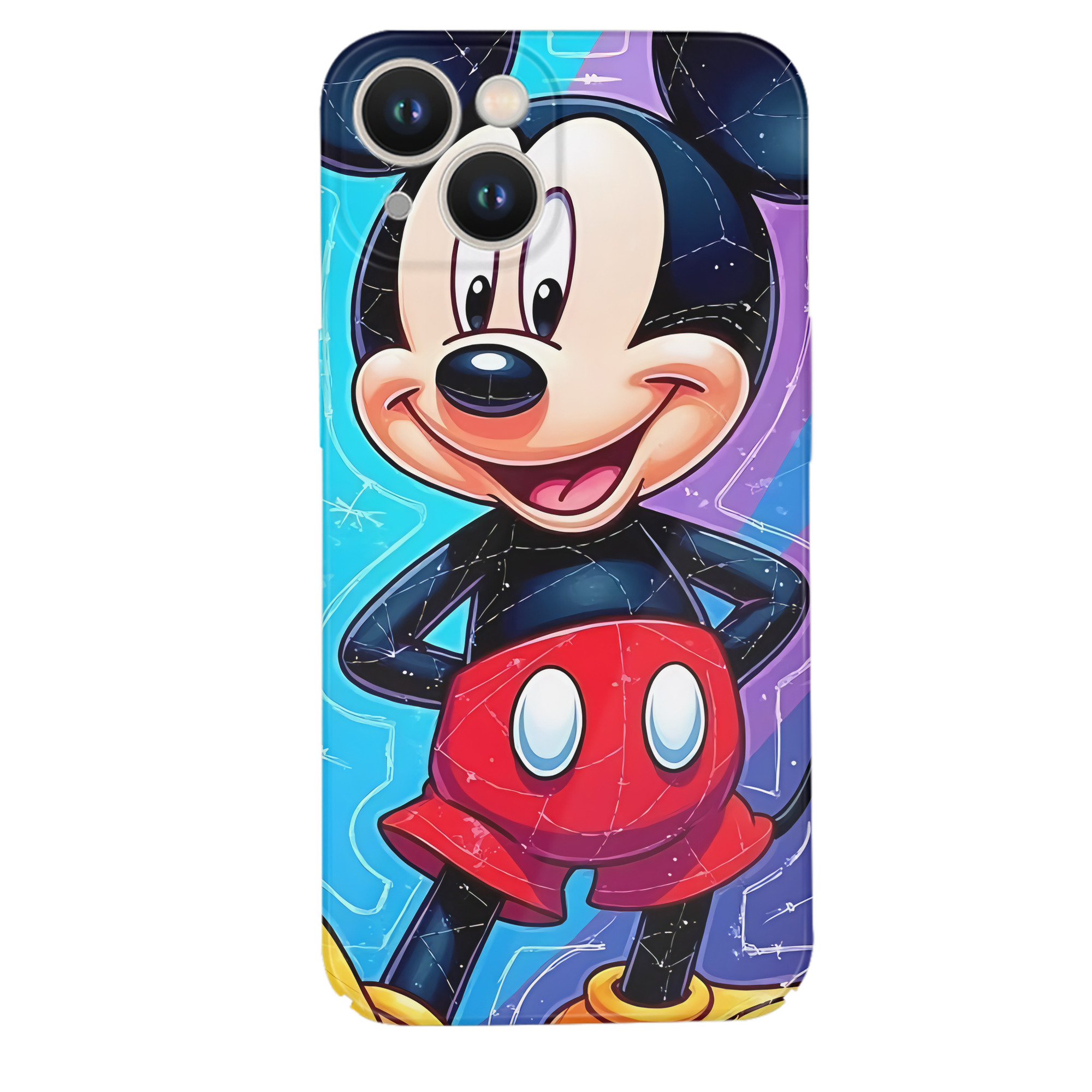 （画像用） ミッキーマウス Mickey Mouse 【iPhone 14シリーズ対応】ハードケース