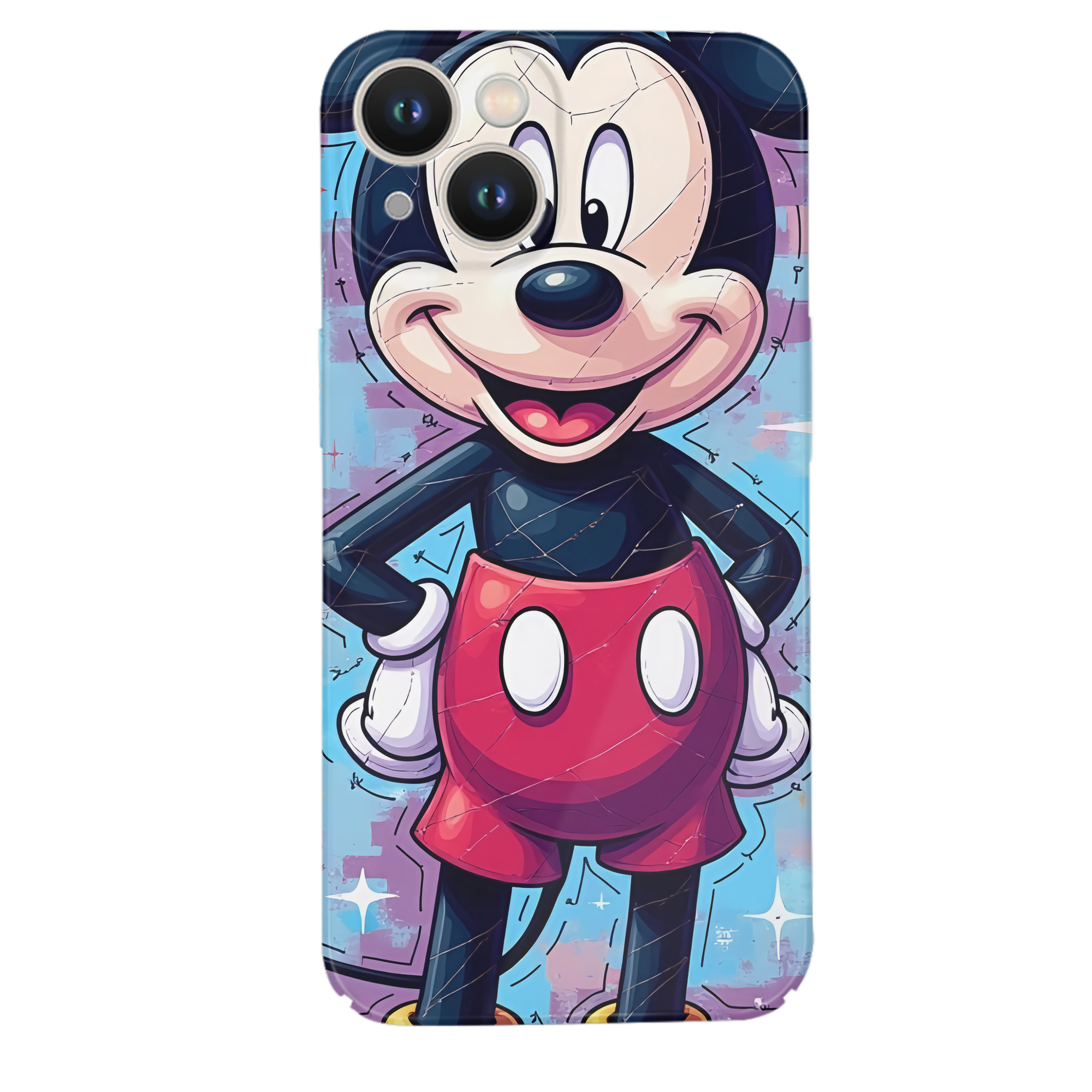 （画像用） ミッキーマウス Mickey Mouse 【iPhone 14シリーズ対応】ハードケース