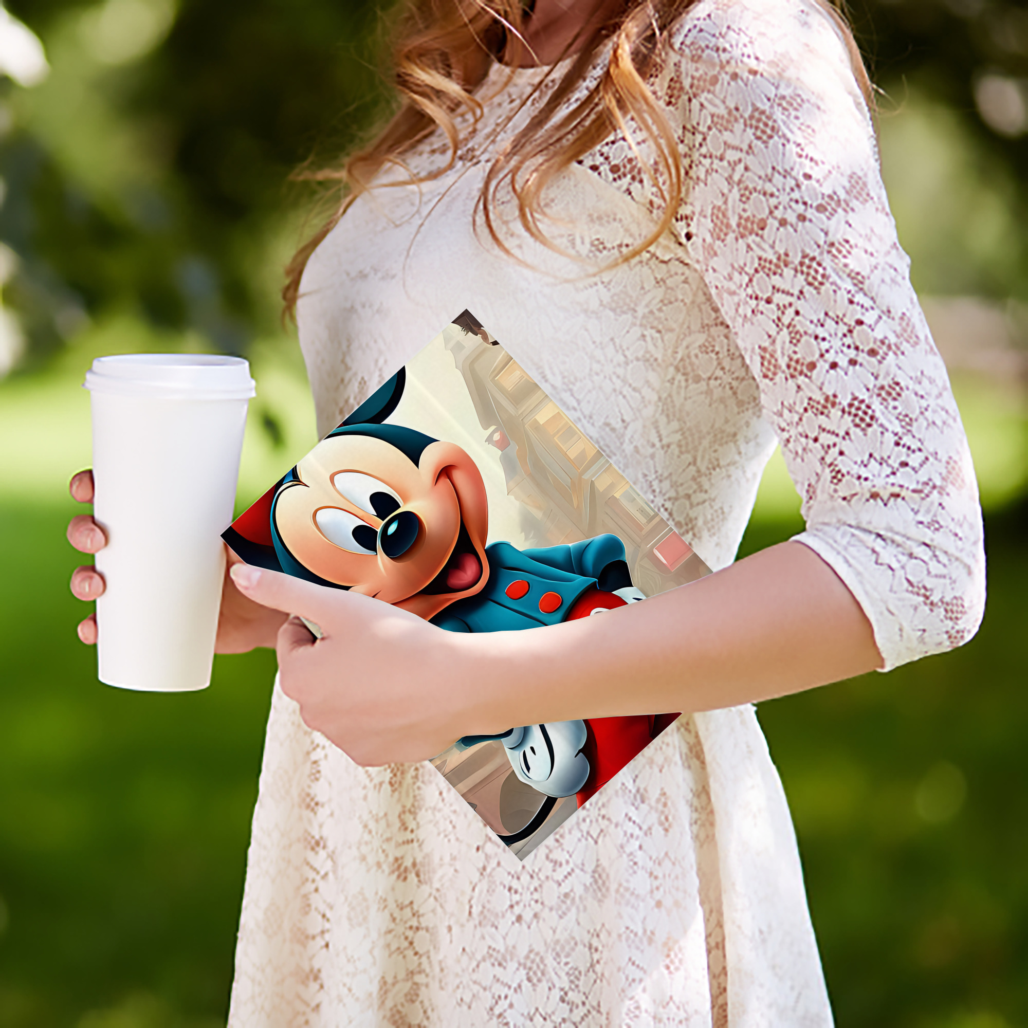 ミッキーマウス Mickey Mouse IPad ケース ペン収納付き 三つ折りスタンド PUレザー×シリコン 対応機種9.5/10.5/10.9インチ