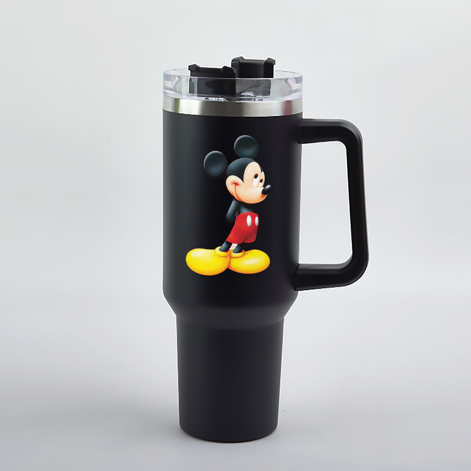（画像用） ミッキーマウス Mickey Mouse 1200mL車用タンブラー（カラープリント）