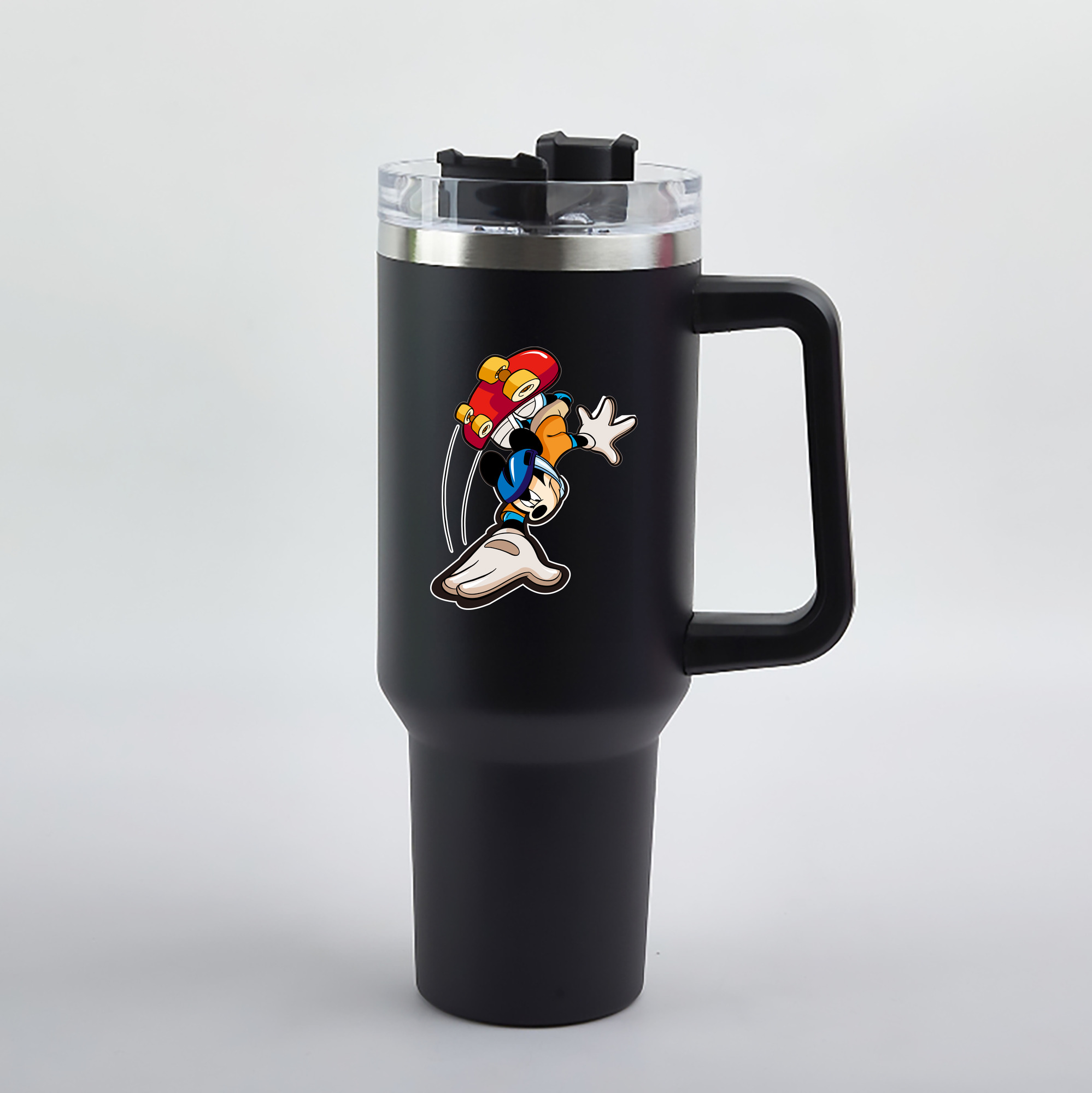 （画像用） ミッキーマウス Mickey Mouse 1200mL車用タンブラー（カラープリント）