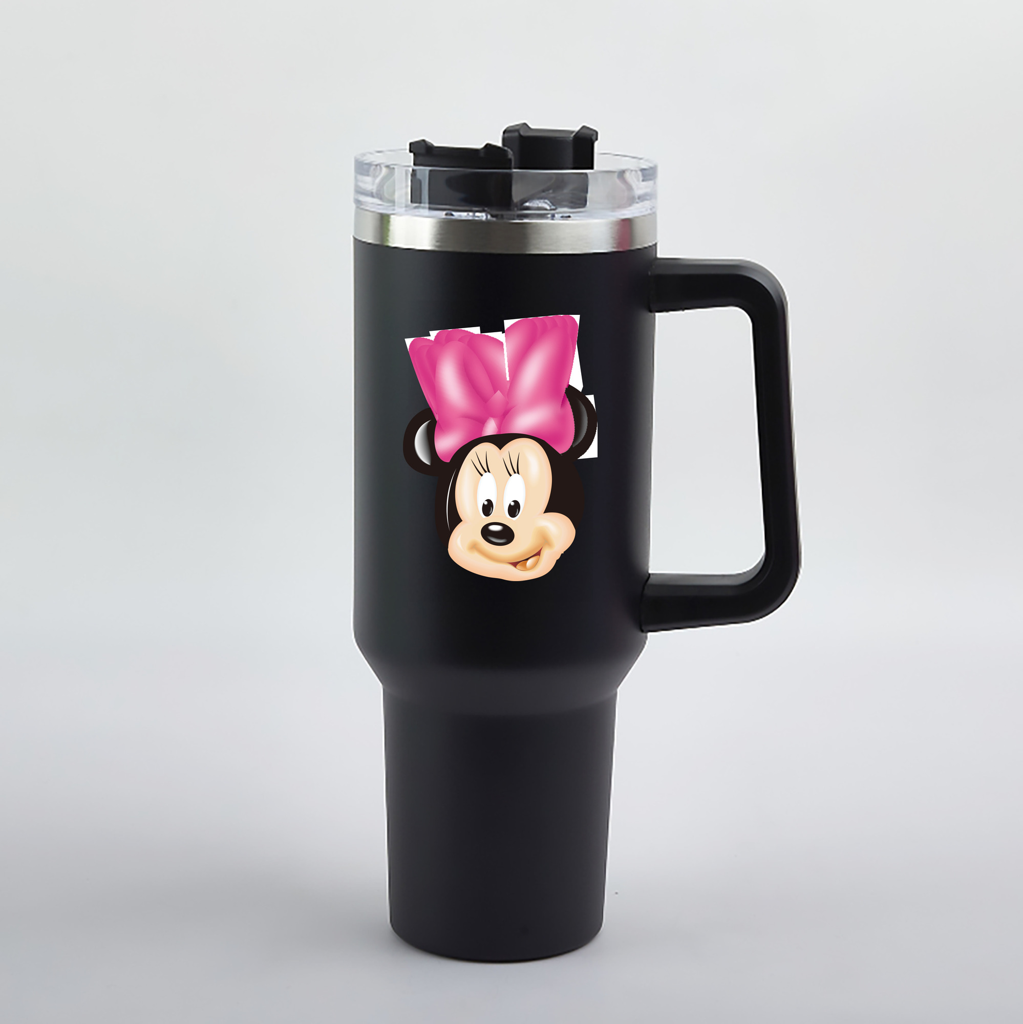 （画像用） ミッキーマウス Mickey Mouse 1200mL車用タンブラー（カラープリント）