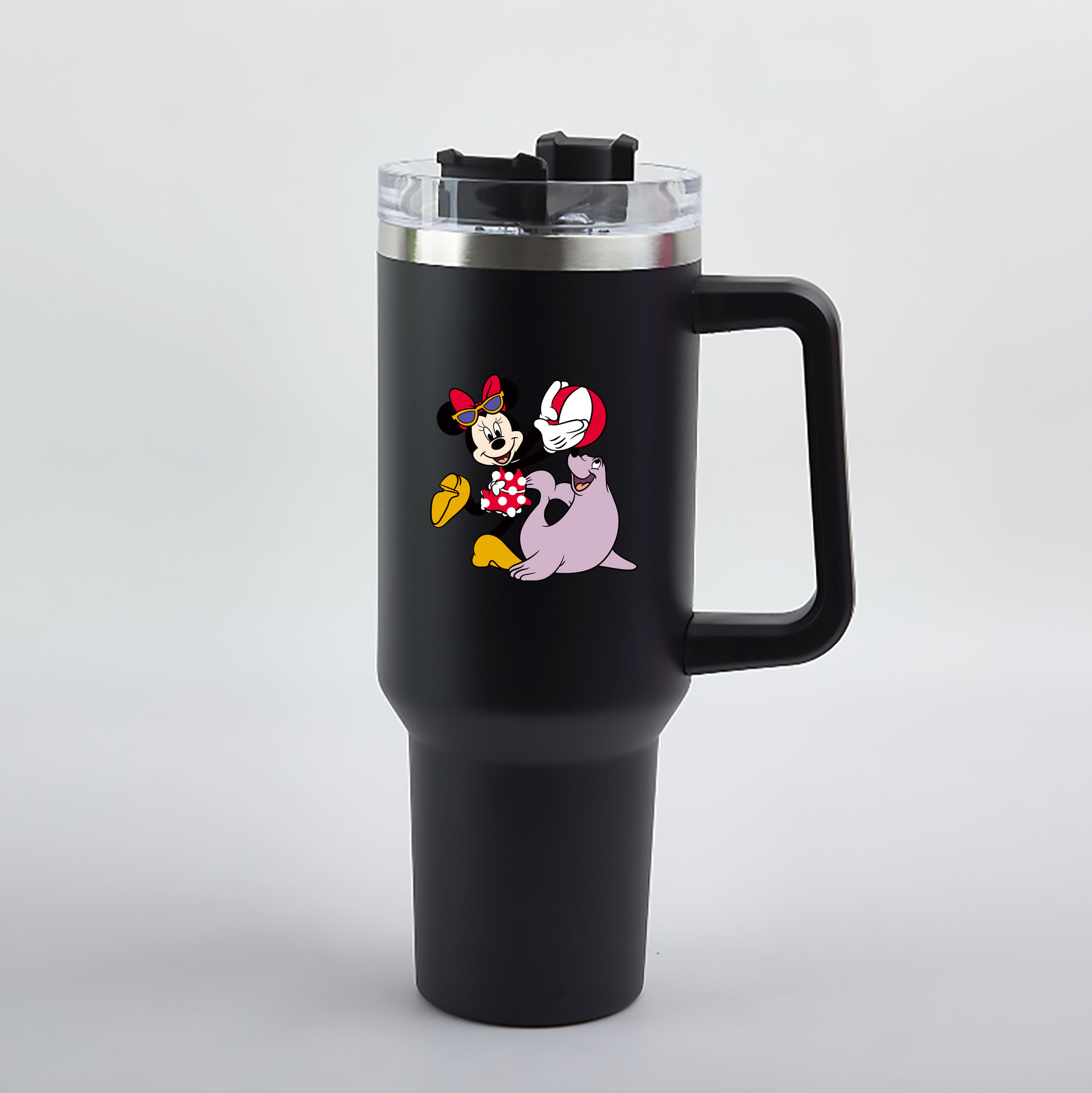 （画像用） ミッキーマウス Mickey Mouse 1200mL車用タンブラー（カラープリント）